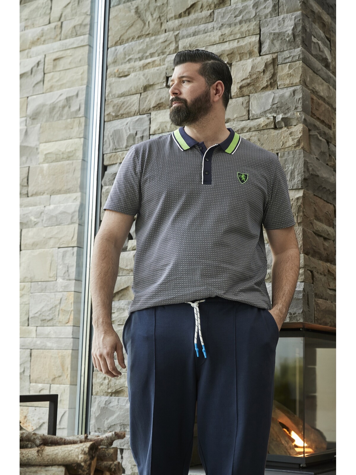 Charles Colby Poloshirt »Poloshirt EARL CARNEY«