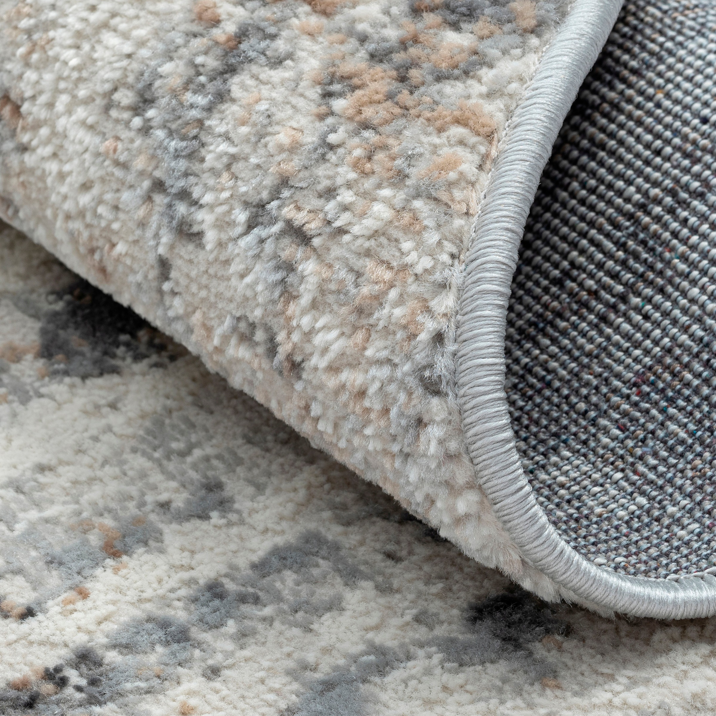 Myflair Möbel & Accessoires Teppich »My Soul«, rund, 8 mm Höhe, Kurzflor, Scandi-Design, besonders weich durch Microfaser