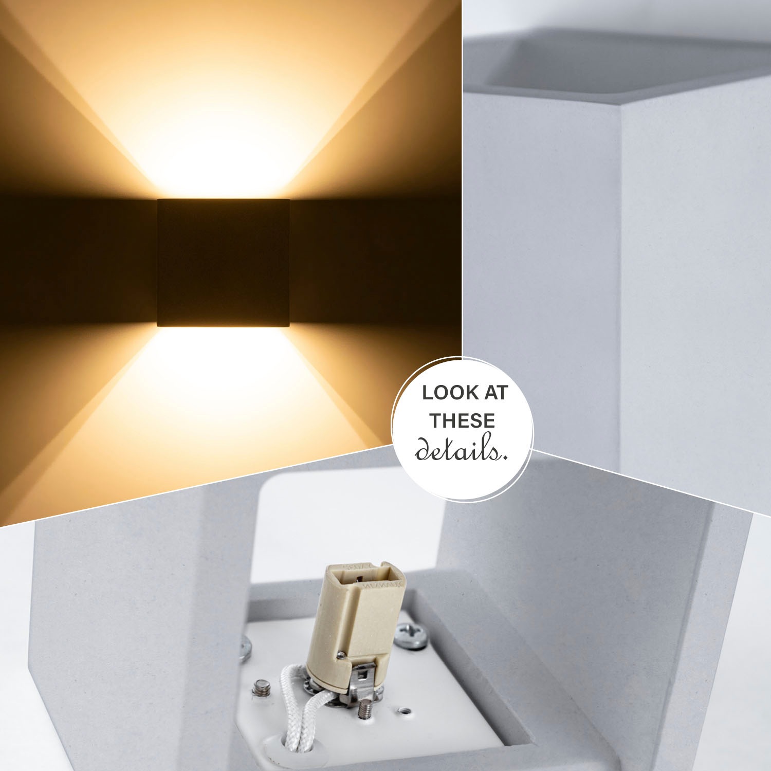 Paco Home Wandleuchte »MARLON« G9