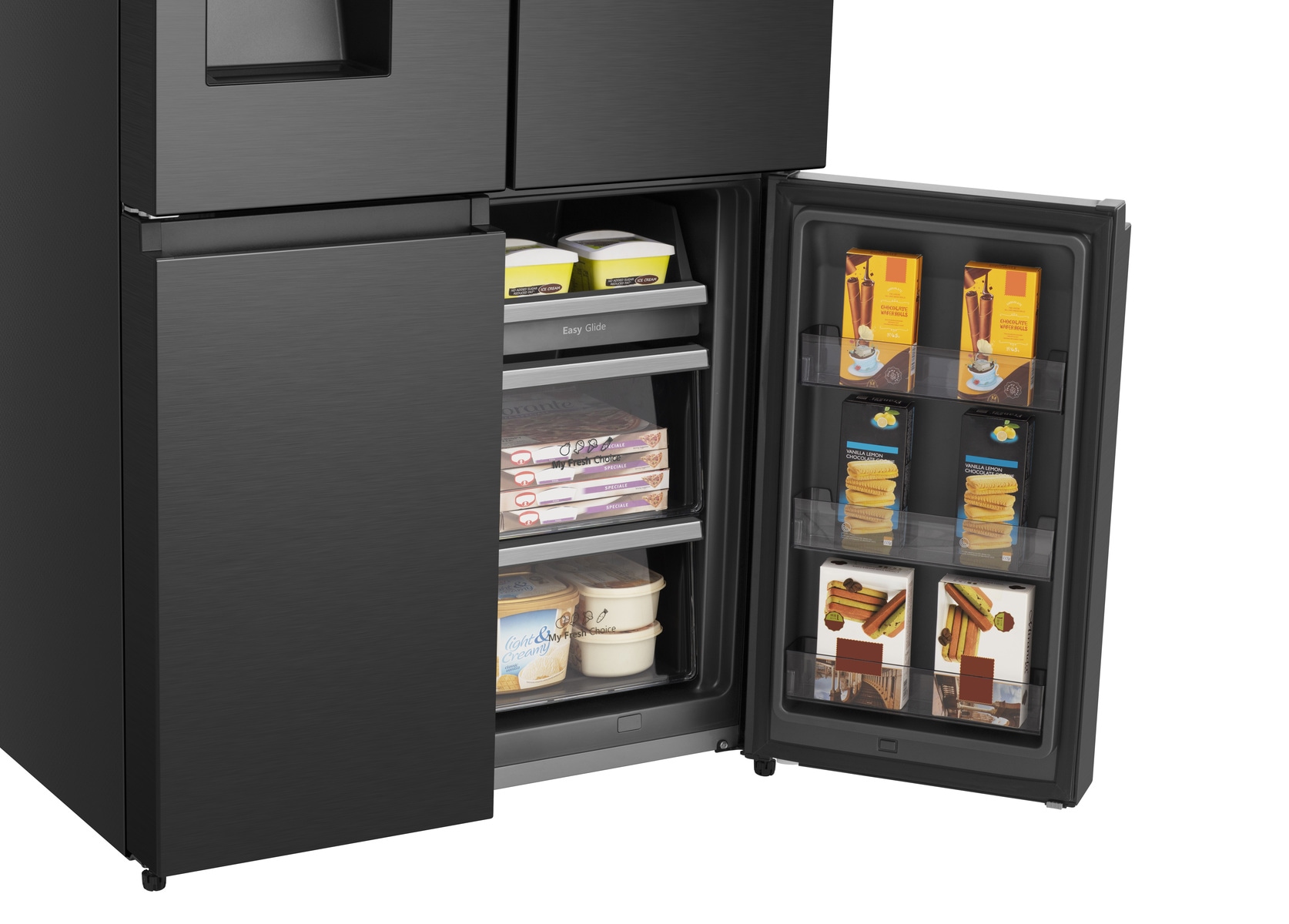 Hisense Multi Door »RQ760N4SBFE« 178,5 cm hoch 91,4 cm breit Wasser-/Eisspender