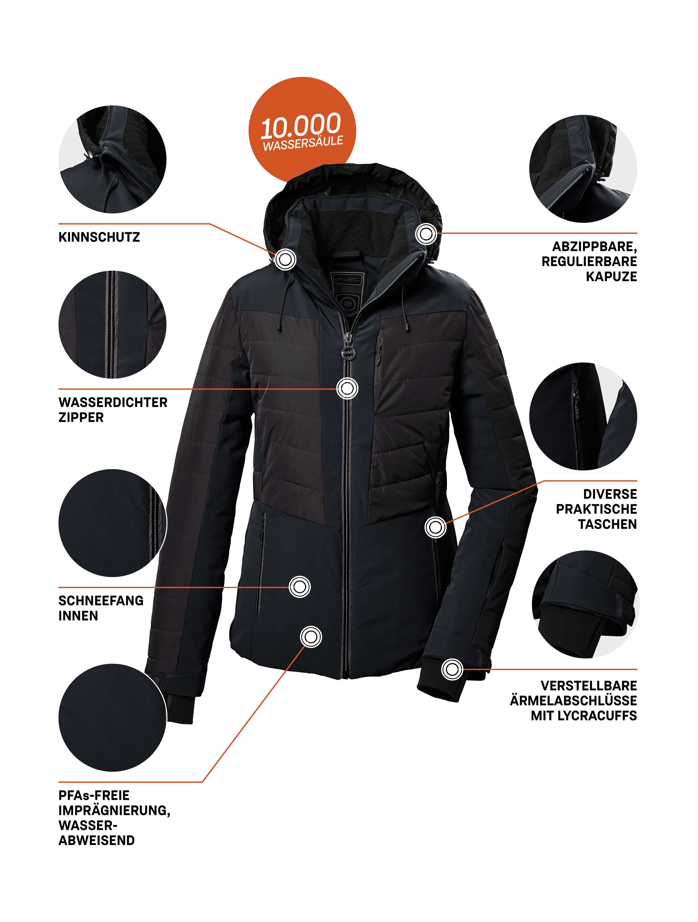 Killtec Skijacke »KSW 309 WMN SKI QLTD JCKT«