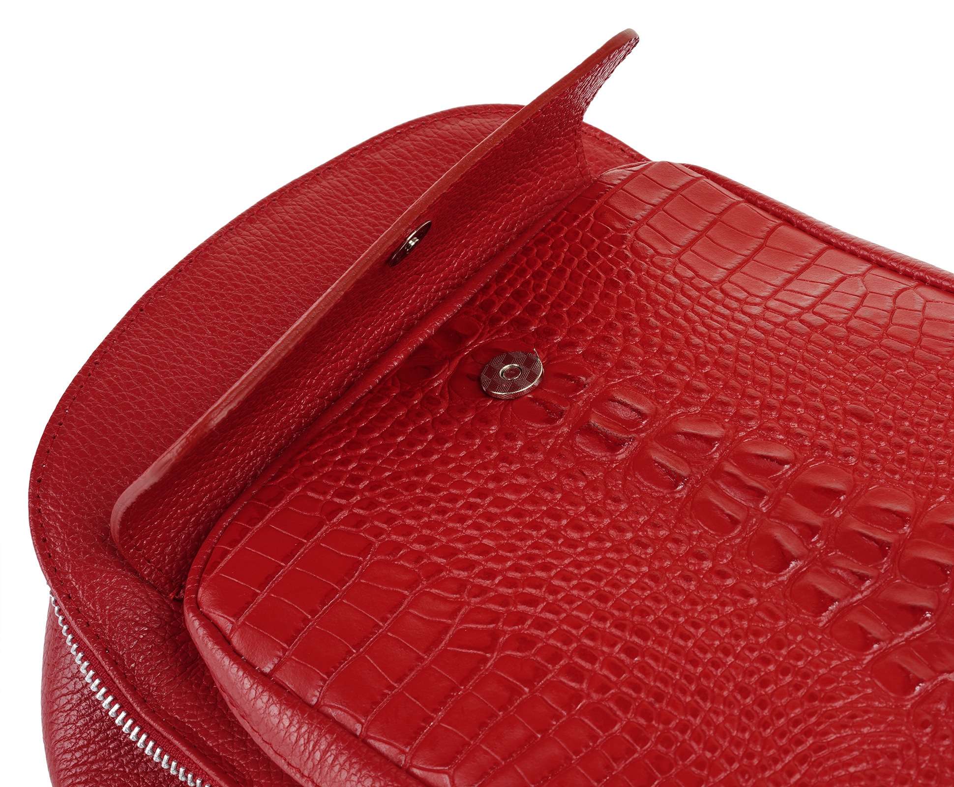 Cluty Cityrucksack, echt Leder, Made in Italy