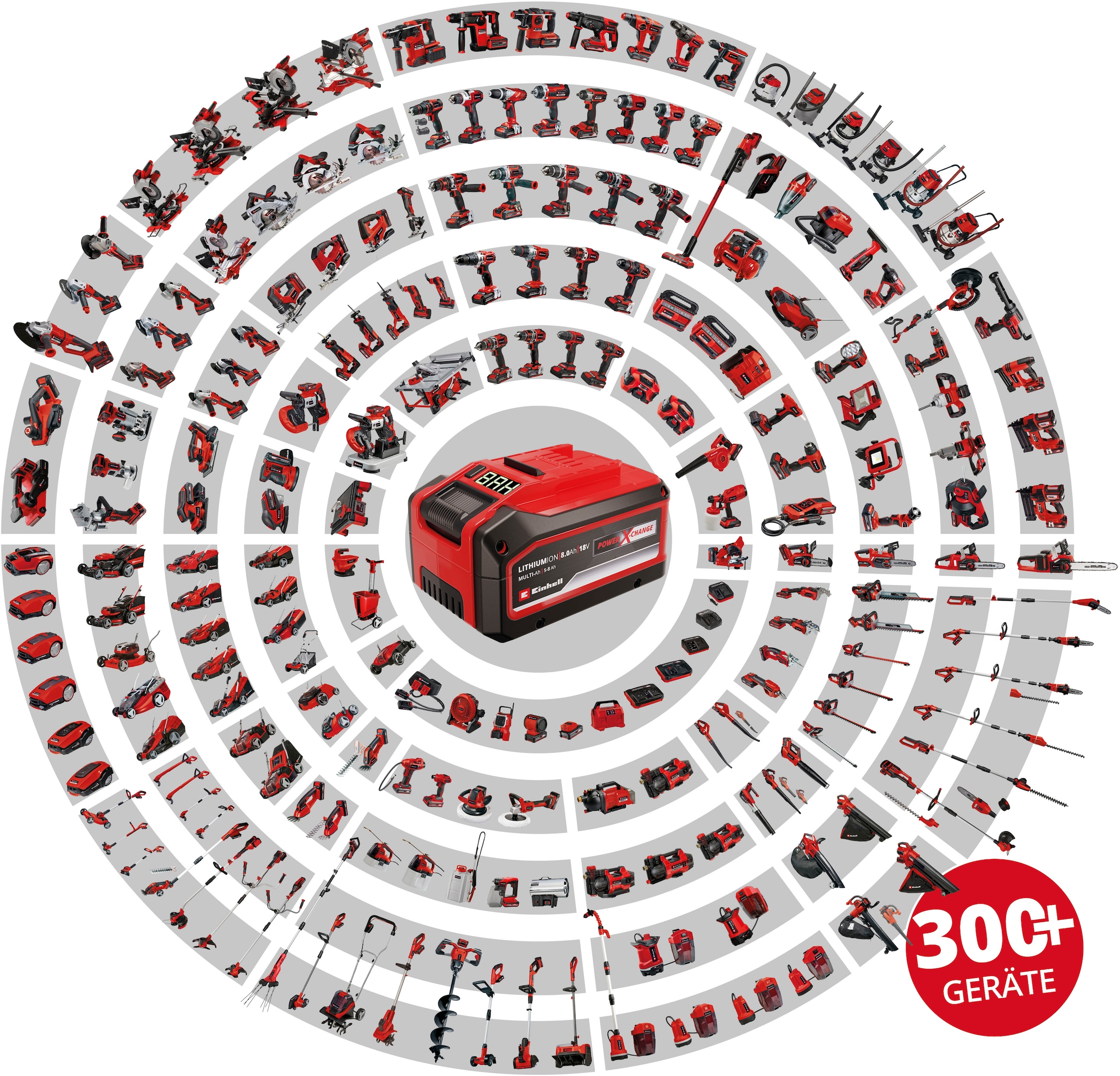Einhell Rasenmähroboter »»FREELEXO 550 Kit Mähroboter««, (Set), Schnittbreite 18 cm, Inkl. Akku und Ladestation, 6 tlg.