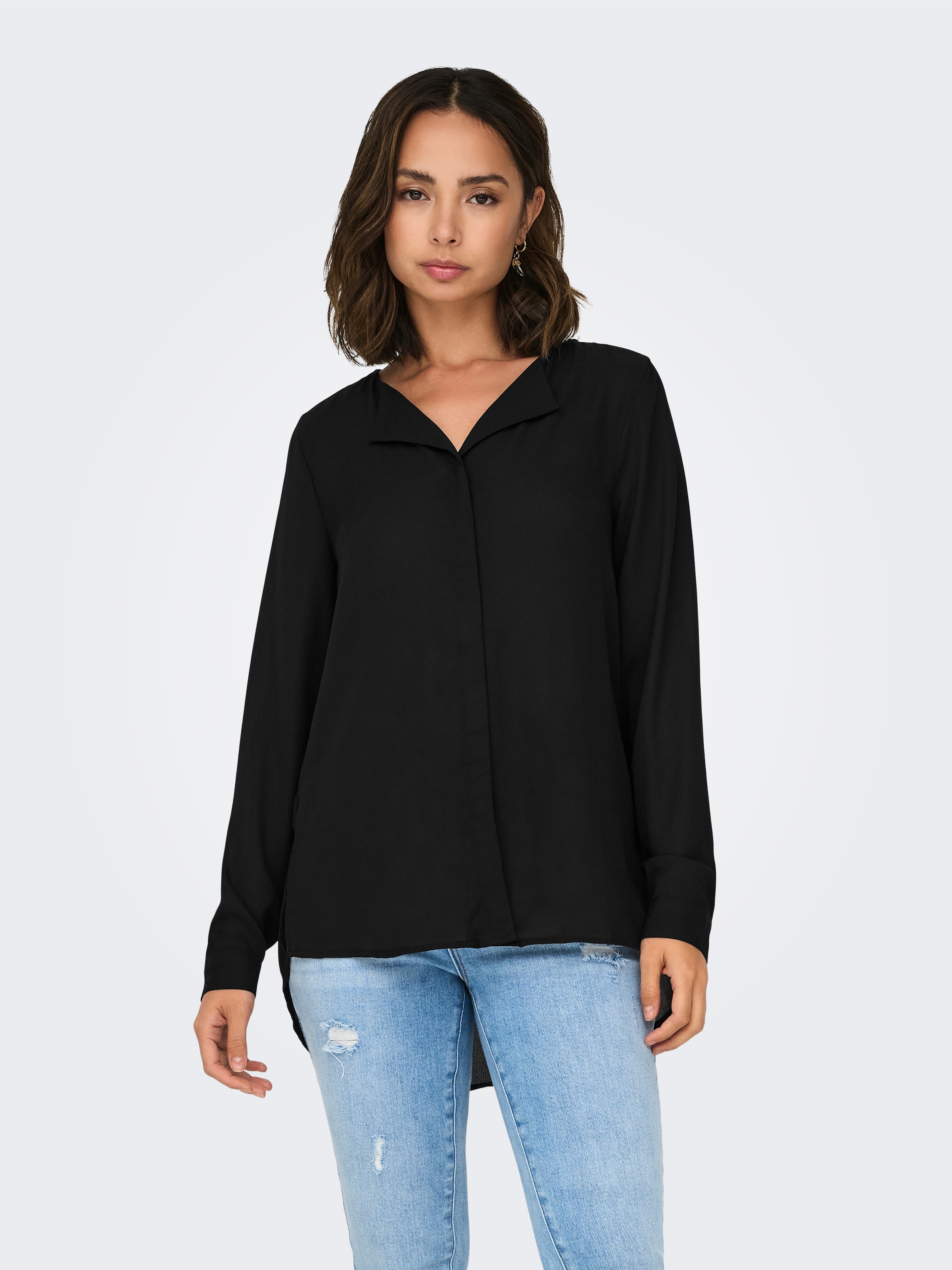 Shirtbluse »ONLTIANA LIFE L/S LOOSE SHIRT NOOS PTM«