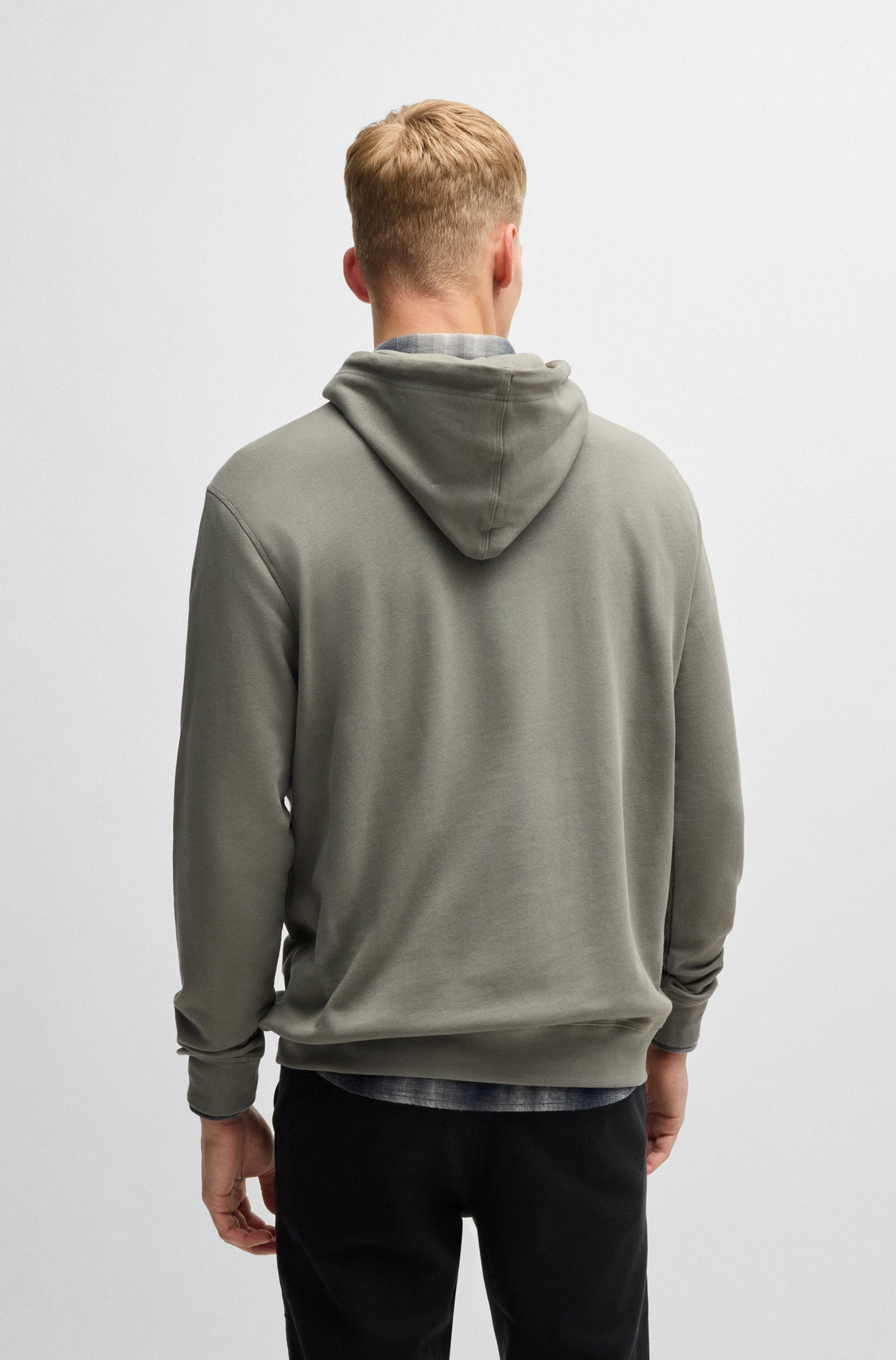 BOSS ORANGE Kapuzensweatshirt »Wetalk«, mit gesticktem BOSS Markenlabel
