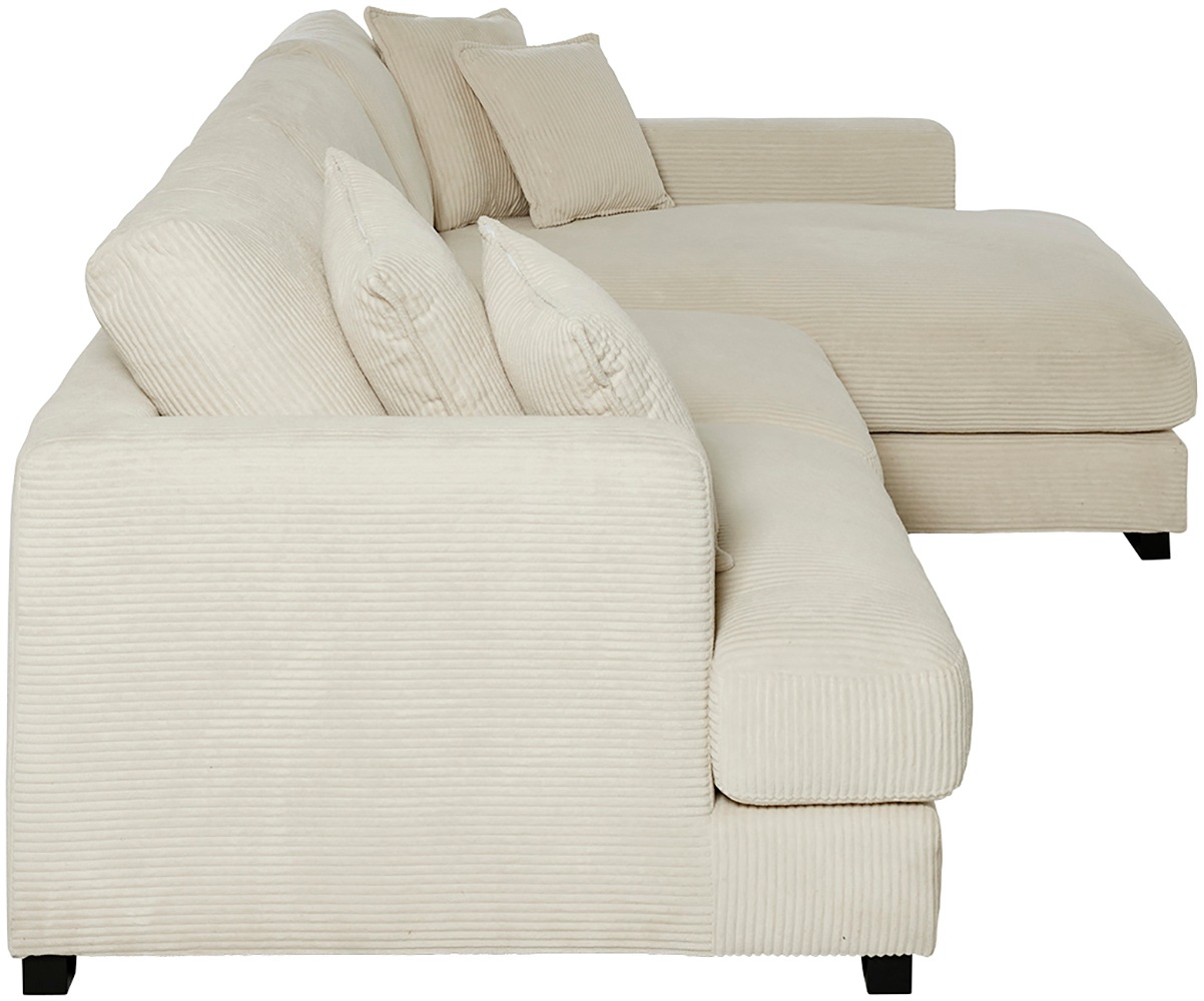 Jahnke Ecksofa »RELAX ASPEN CORNER« Platz für bis zu 5 Personen,Taschenfederkernpolsterung,L-Form,B:271 cm