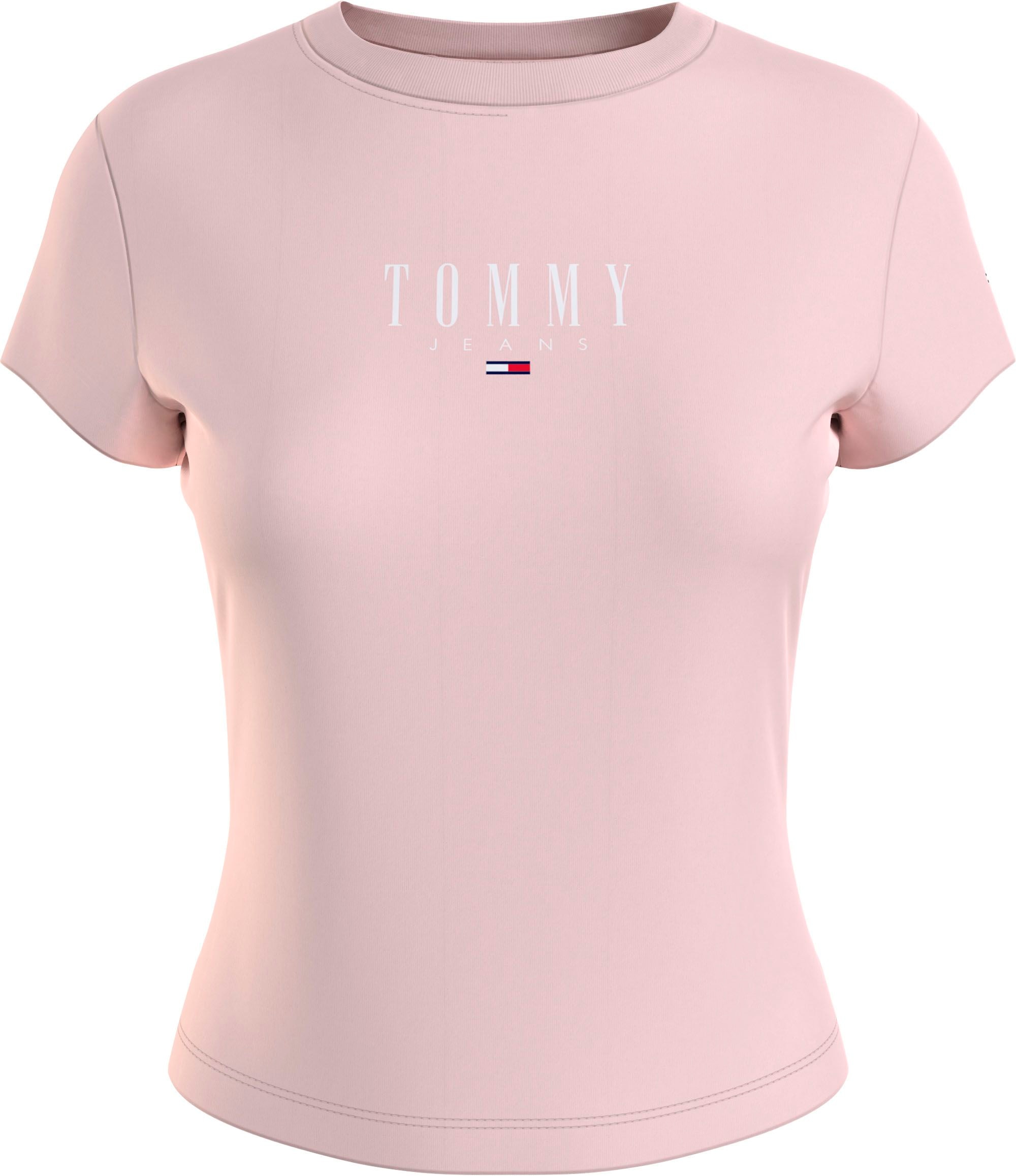 Tommy Jeans T-Shirt »TJW BBY ESSENTIAL LOGO 2«, mit Logodruck und Logostickerei kaufen
