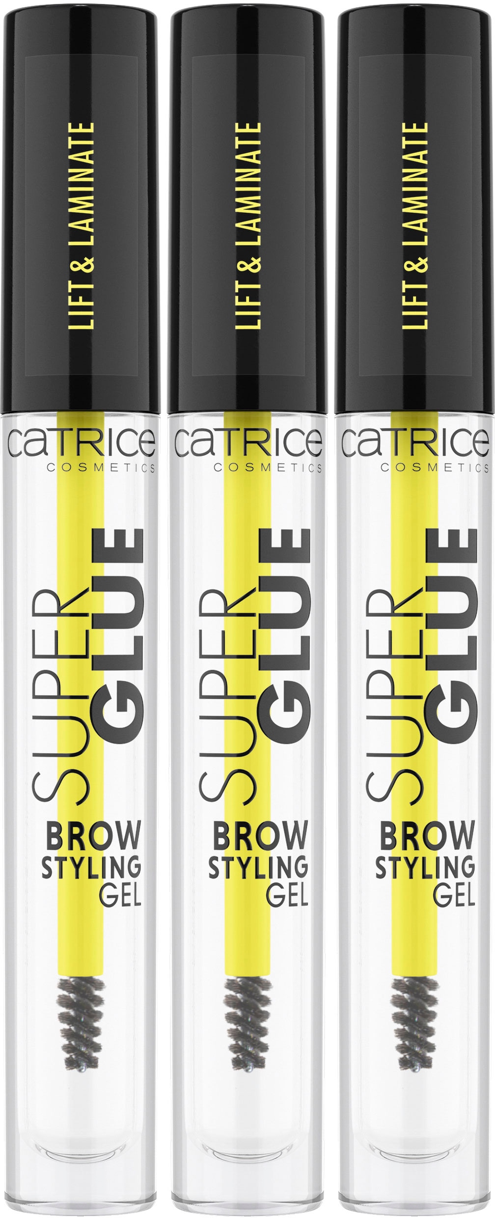 Styling Catrice Gel UNIVERSAL Halt bestellen Brow 3 tlg.), online Make-Up, Augenbrauen-Gel Brow | Augen- (Set, Glue für »Super ultrastarken Gel«,