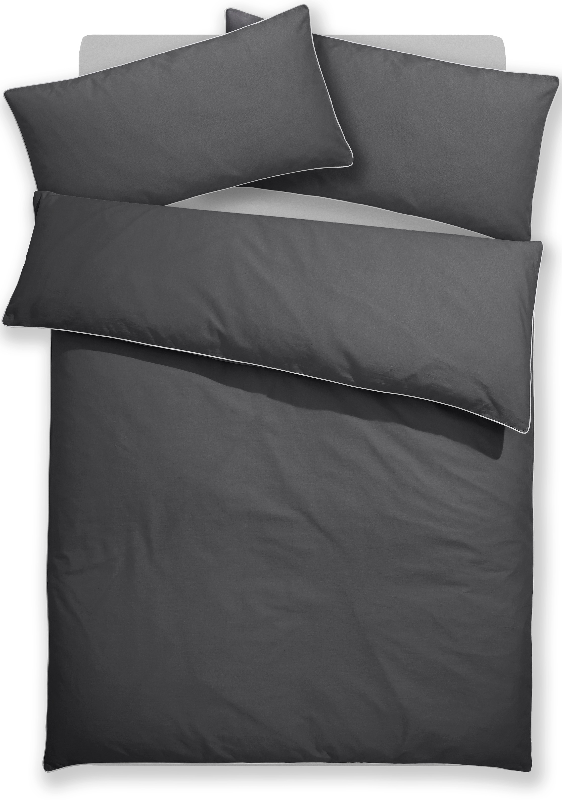 LeGer Home by Lena Gercke Bettwäsche »Nayara« 2 tlg. in Gr. 135x200 oder 155x220 cm, Bettwäsche mit Piping/Paspel