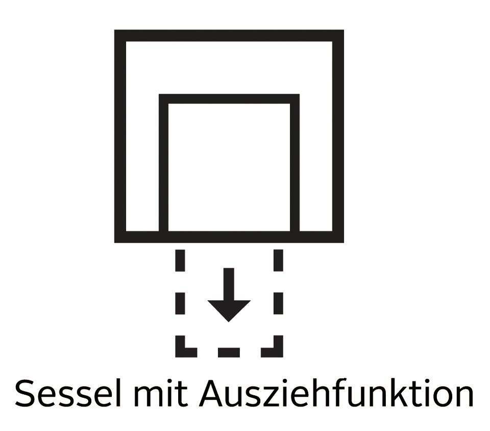Home affaire Sessel »Mailand Fernsehsessel«, mit komfortablem Federkern-Sitz, wahlweise mit Move-Funktion