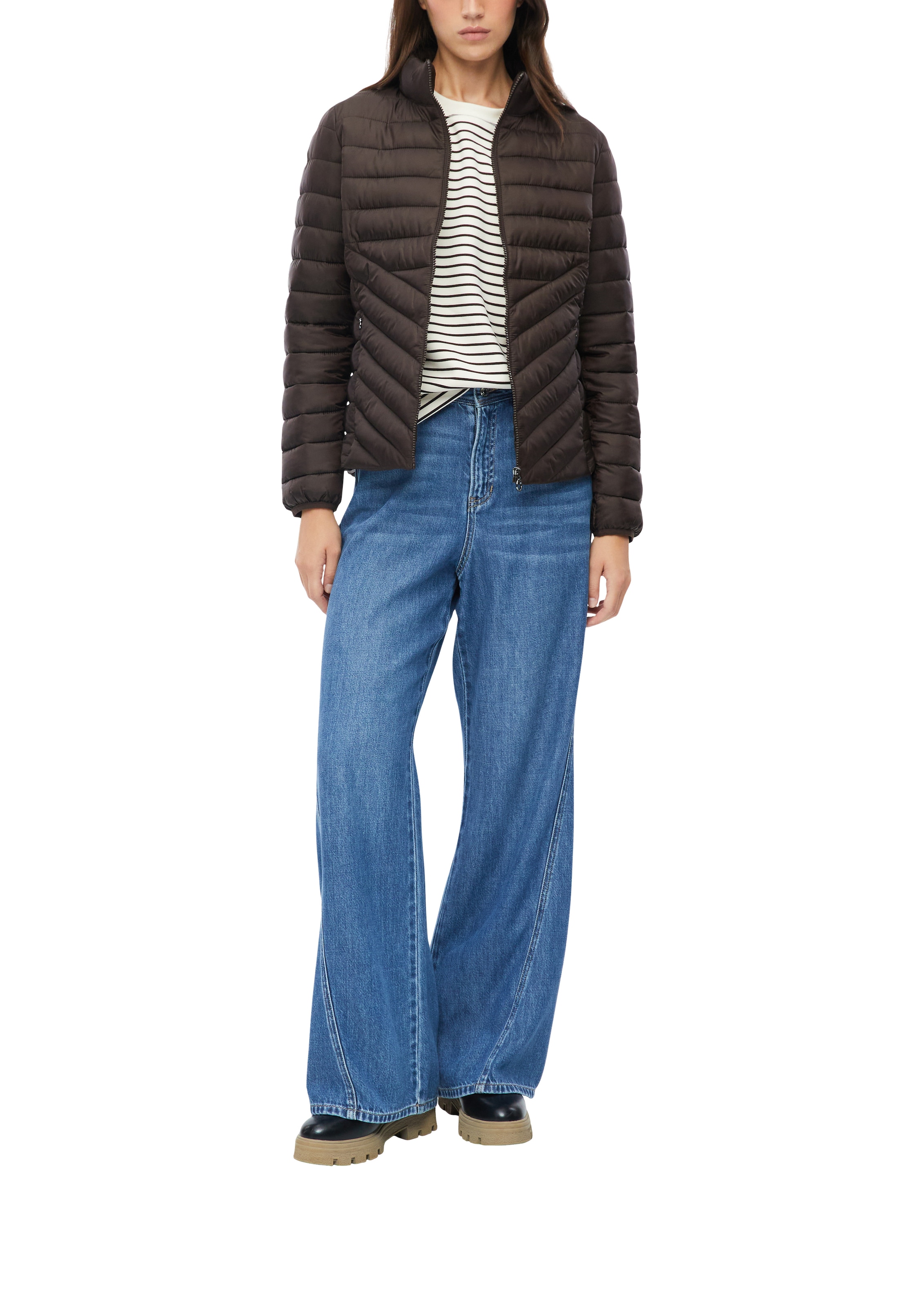 s.Oliver Steppjacke Slim fit, schmale Passform