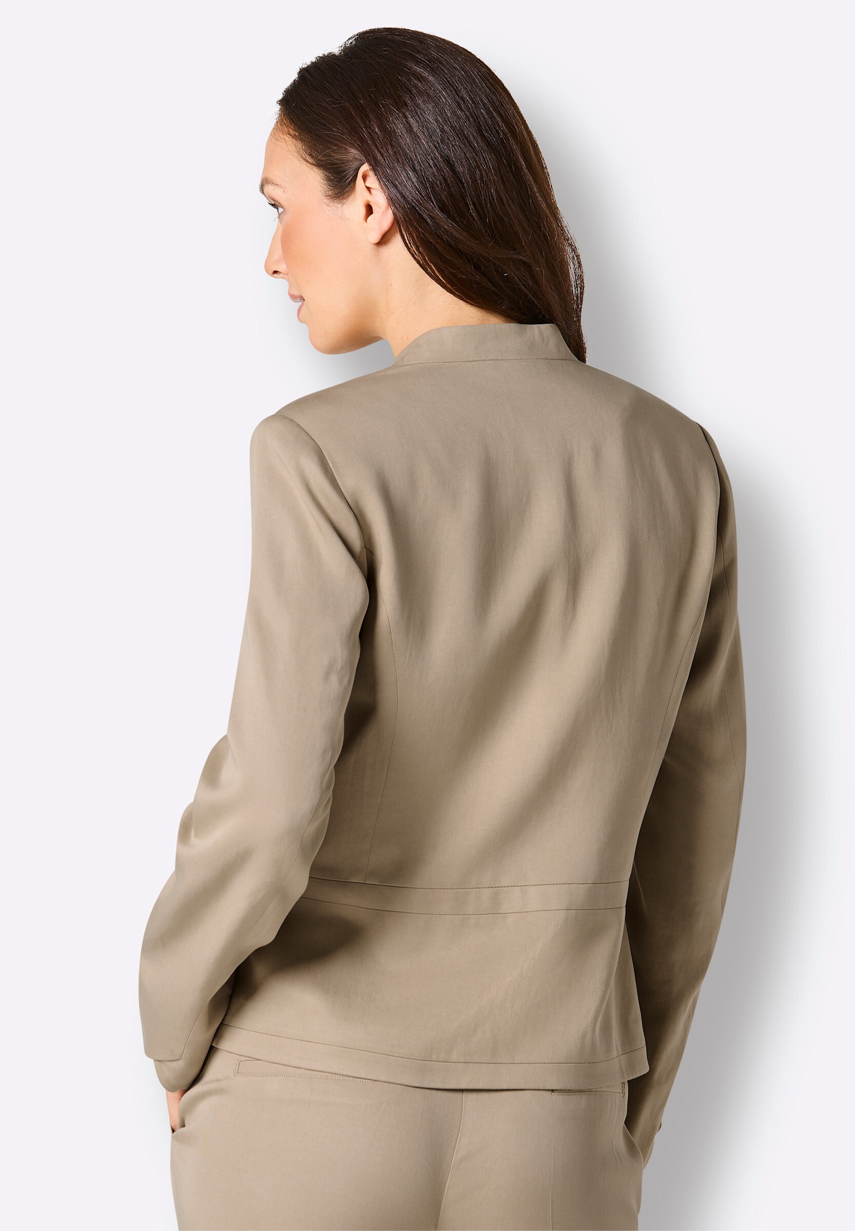 creation L Blusenblazer »Lyocell-Leinen-Blazer Blazer«