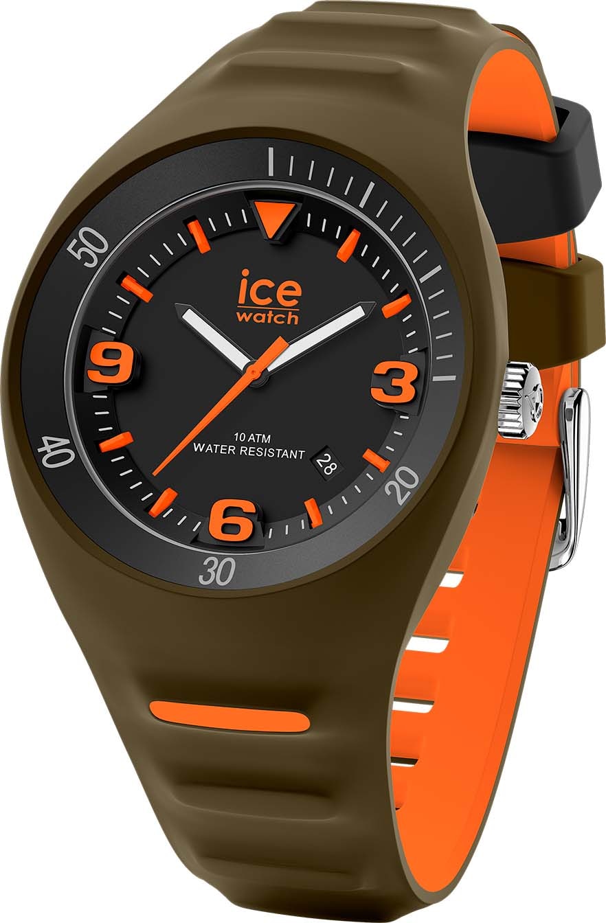 Quarzuhr ice-watch 020886« Leclercq Khaki »P. M orange