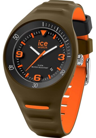 Quarzuhr »P. Leclercq Khaki orange M, 020886«