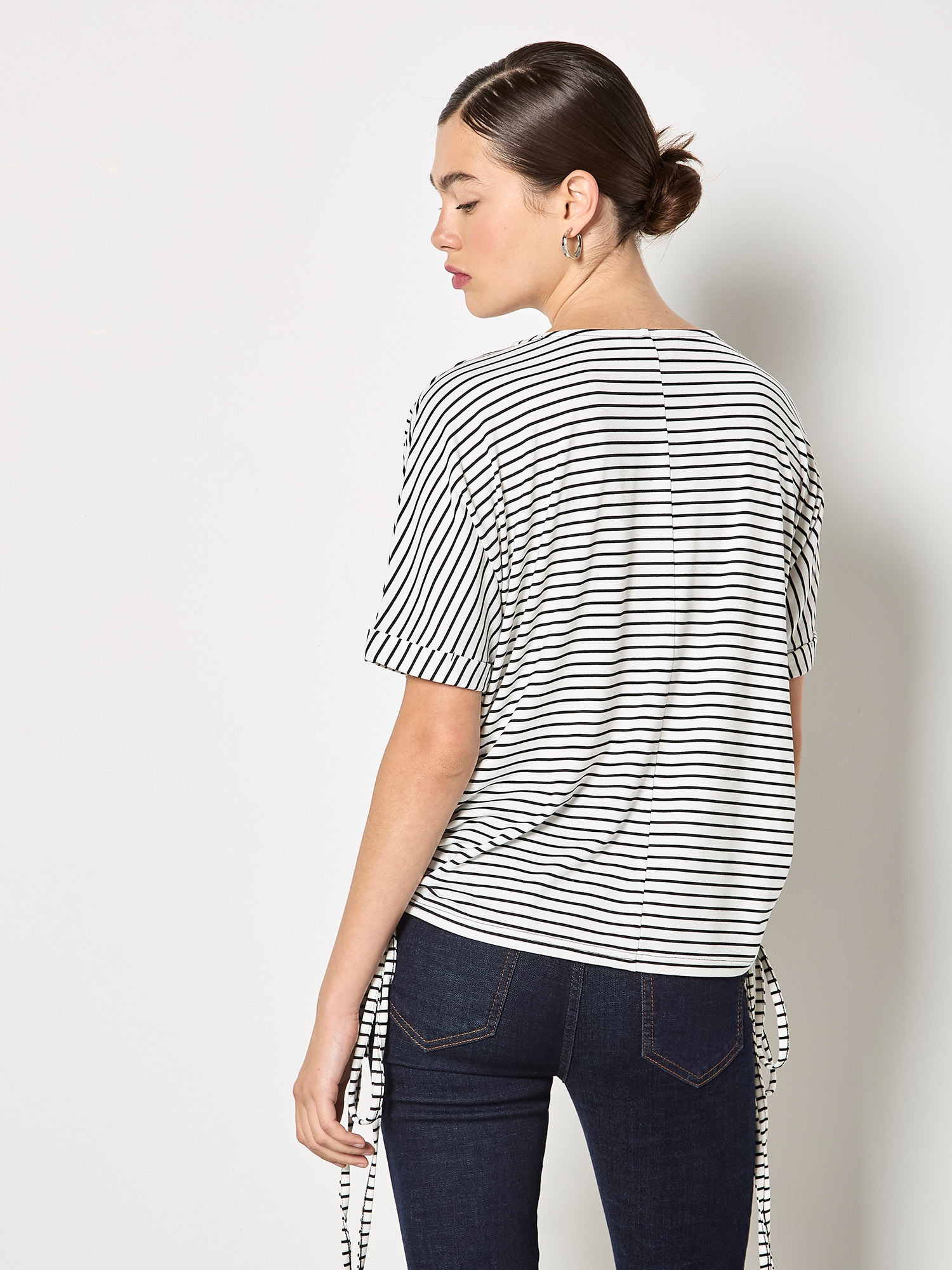 Apricot Shirttop »Top« Gemustert