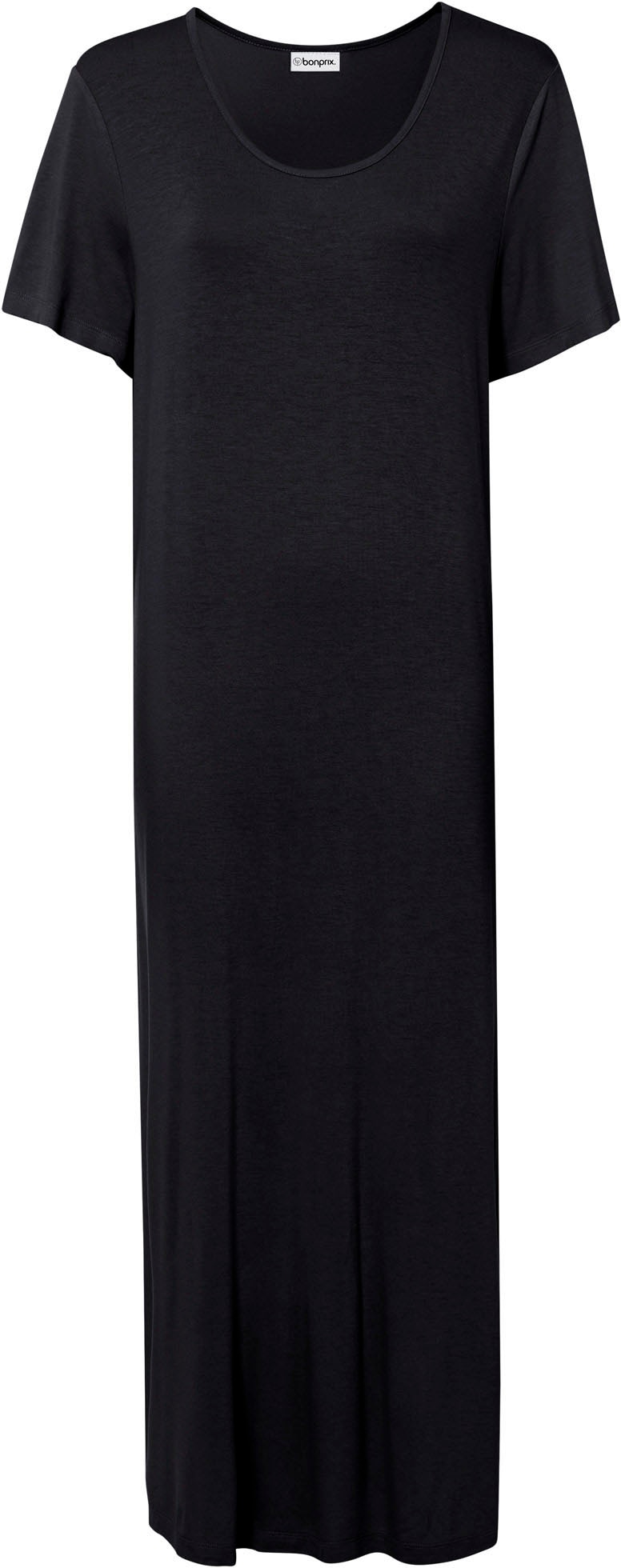 bonprix Jerseykleid »Jerseykleid aus fließendem Viskose-Mix« für Alltag, aus Viskose und Elasthan, Oversize-Passform, Kurzarm