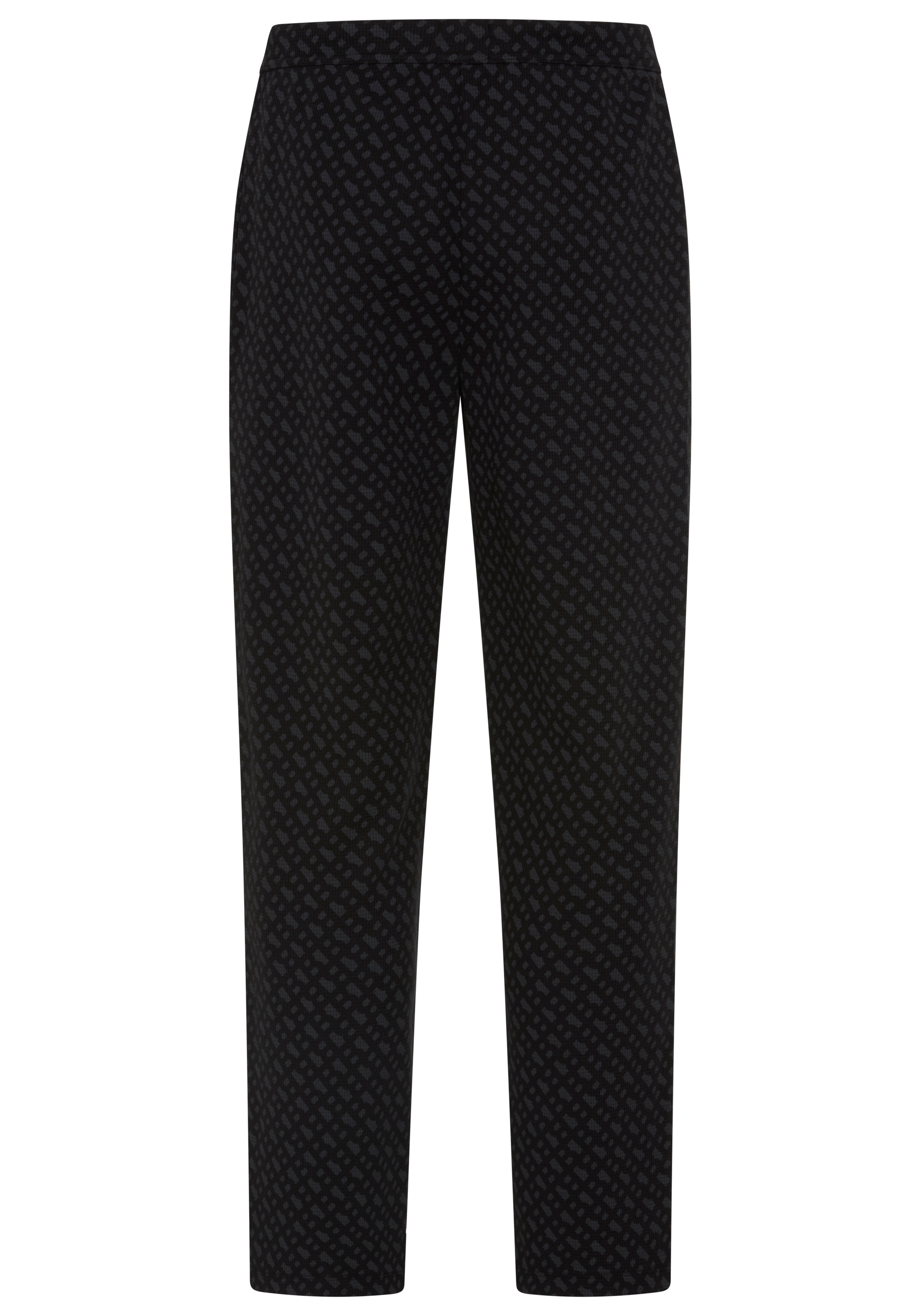 BOSS Pyjamahose »Waffle AOP Pants«  elastischer Bund mit Kordel, Seitentaschen, Allover-Druck