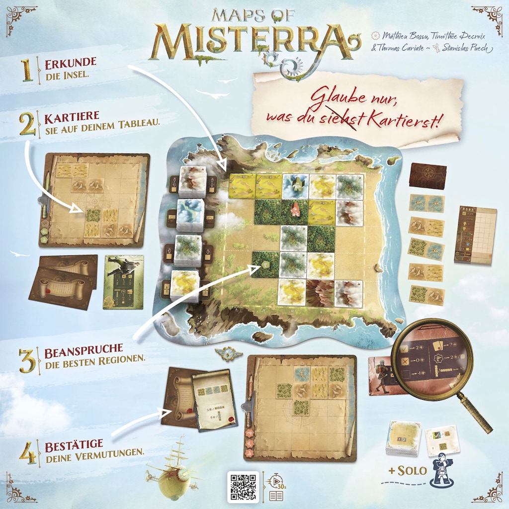 SIT DOWN! Spiel »Maps of Misterra DE«