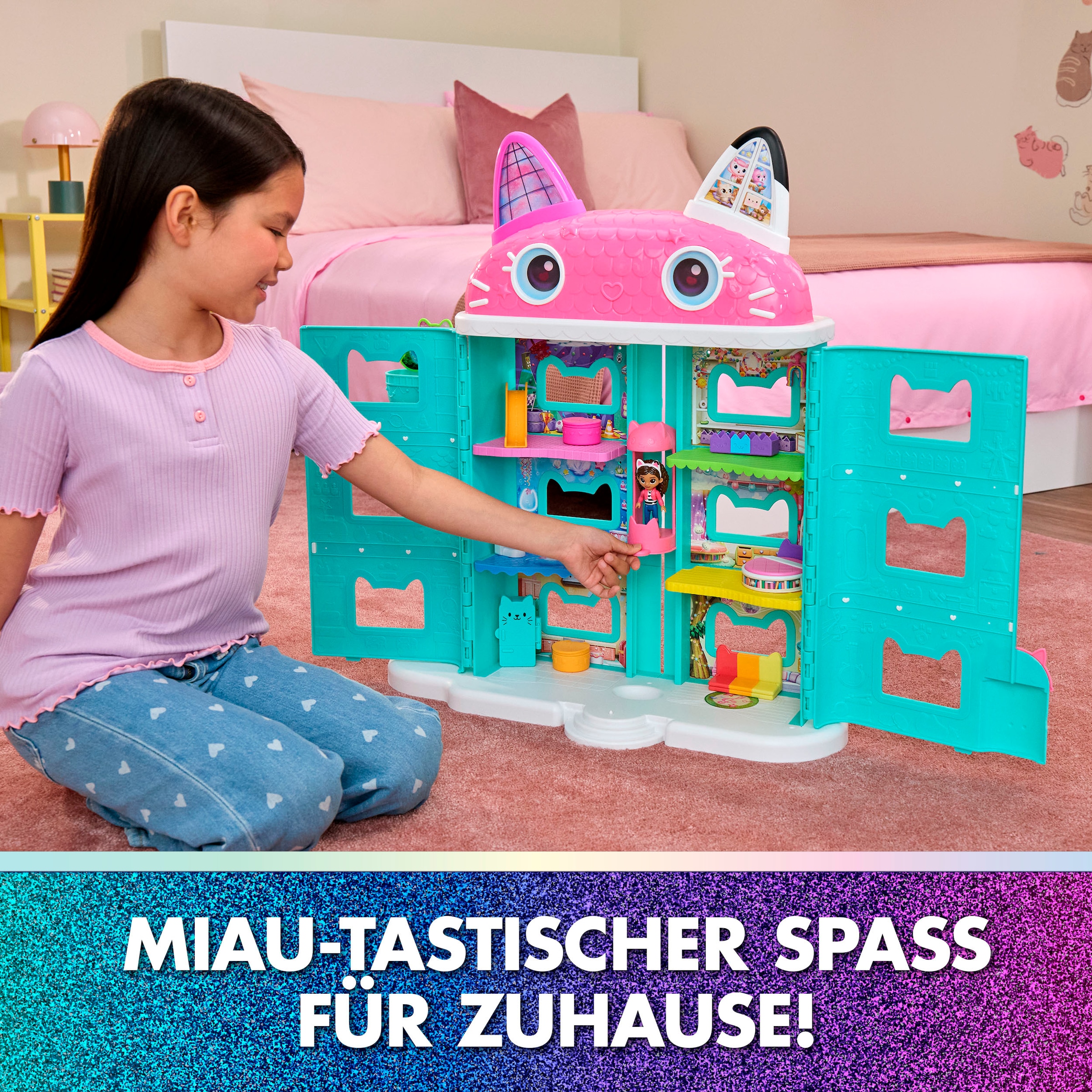 Spin Master Spielwelt »Gabby’s Dollhouse: Der Film – Puppenhaus zum Kinofilm«