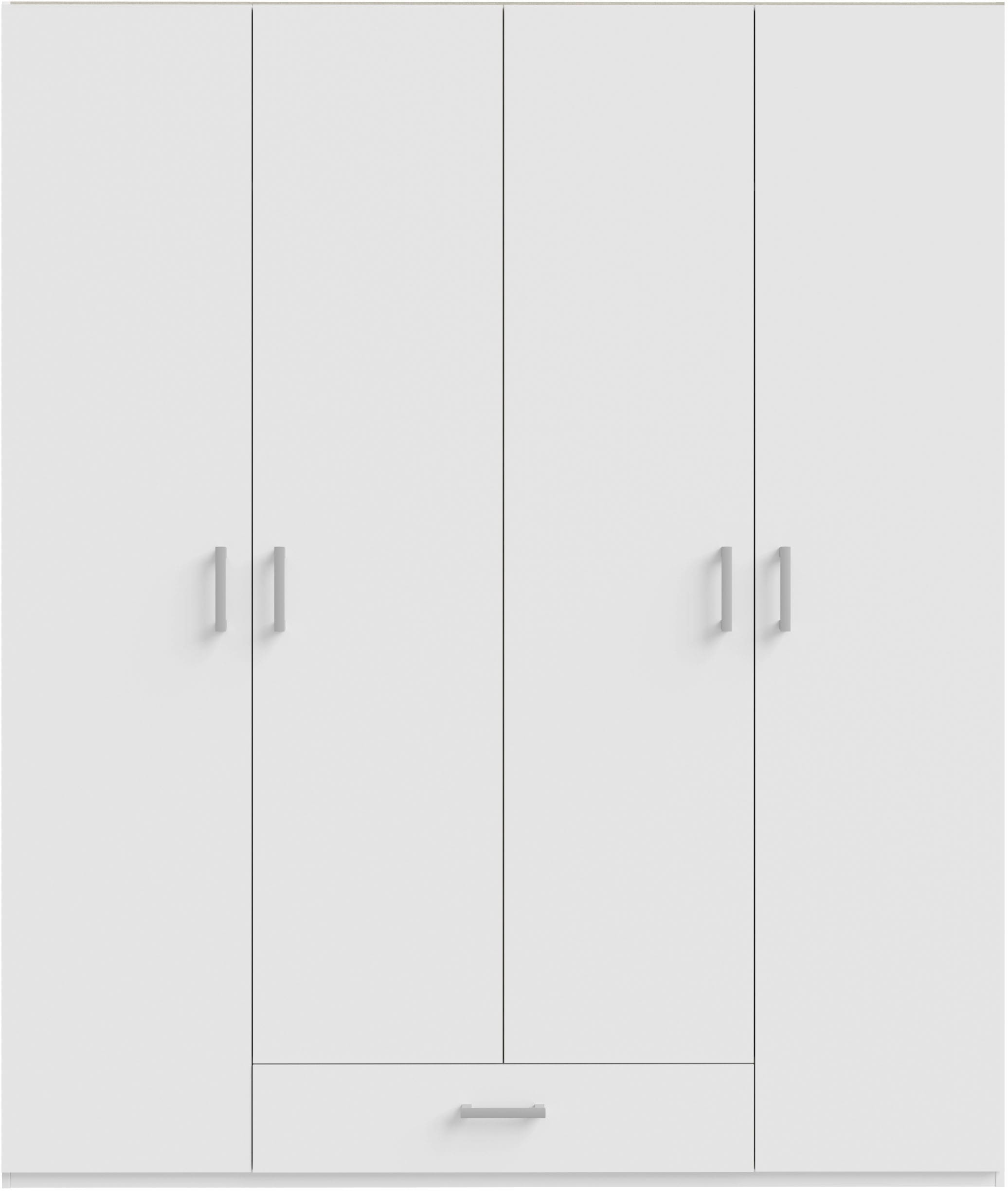 FORTE Drehtürenschrank, Drehtürenschrank, sehr viel Stauraum