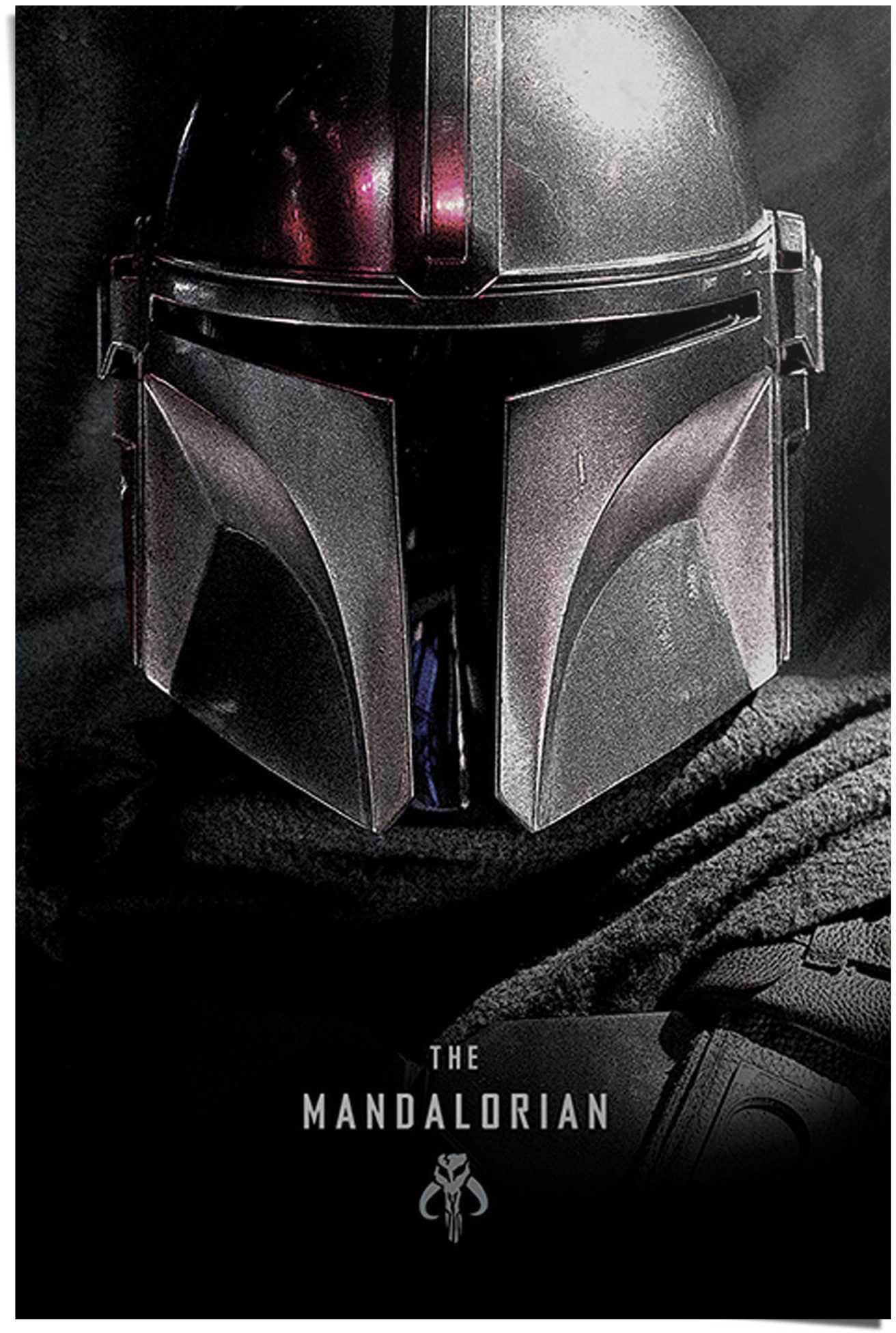 Reinders Poster "Poster The Mandalorian Star Wars - Dark Side - Serie - Baby Yoda" Serien 1 Stk. tlg.