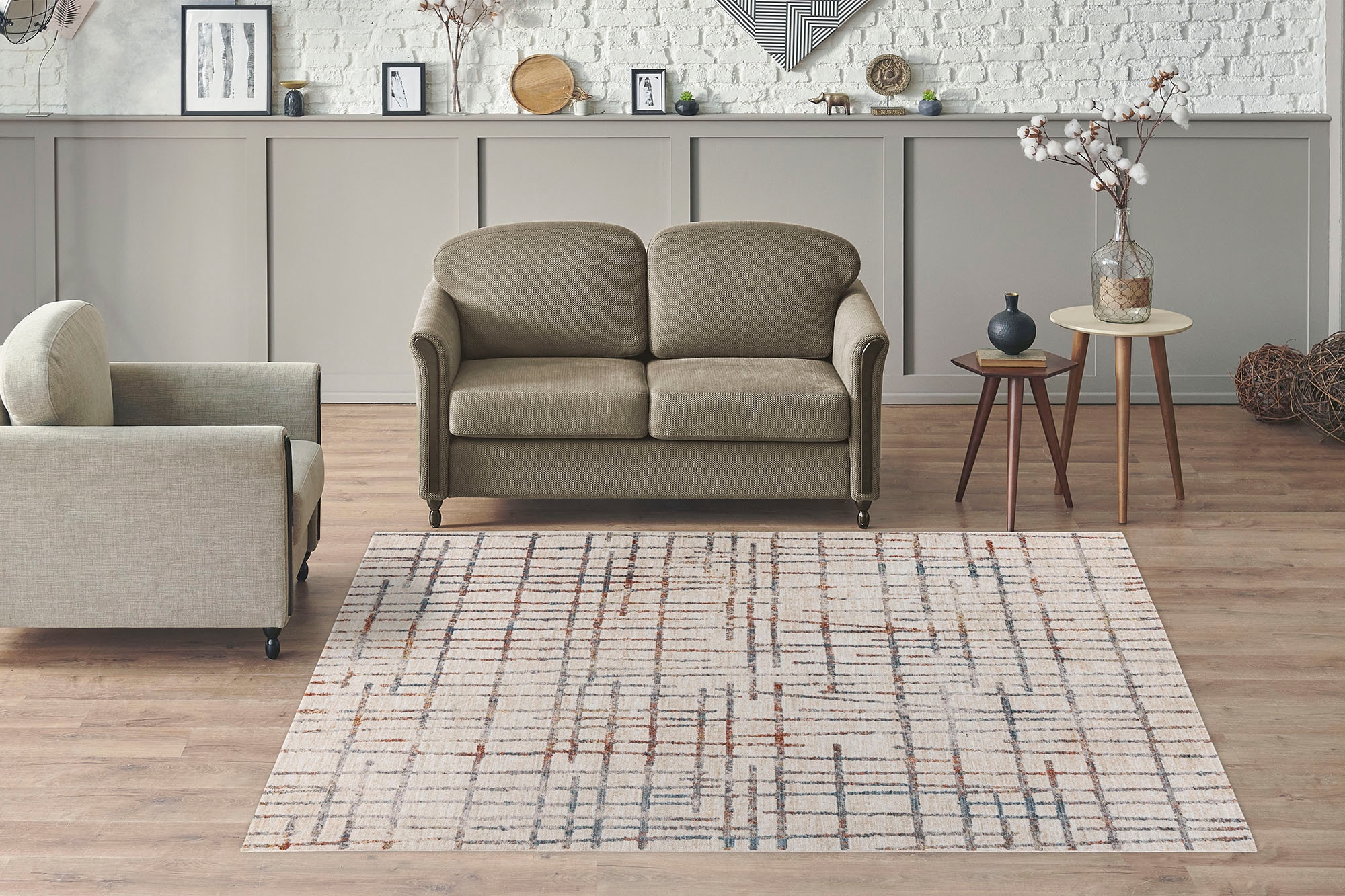 Kayoom Teppich »Jaka 225« rechteckig 6 mm Höhe