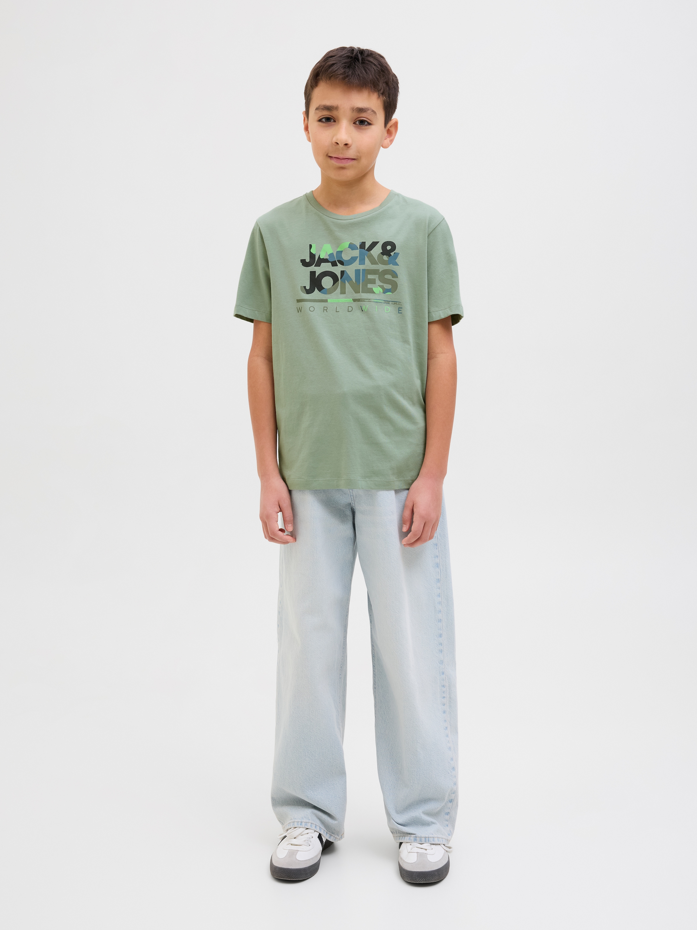 Jack & Jones Junior T-Shirt »JJLUKE TEE SS CREW NECK JNR«