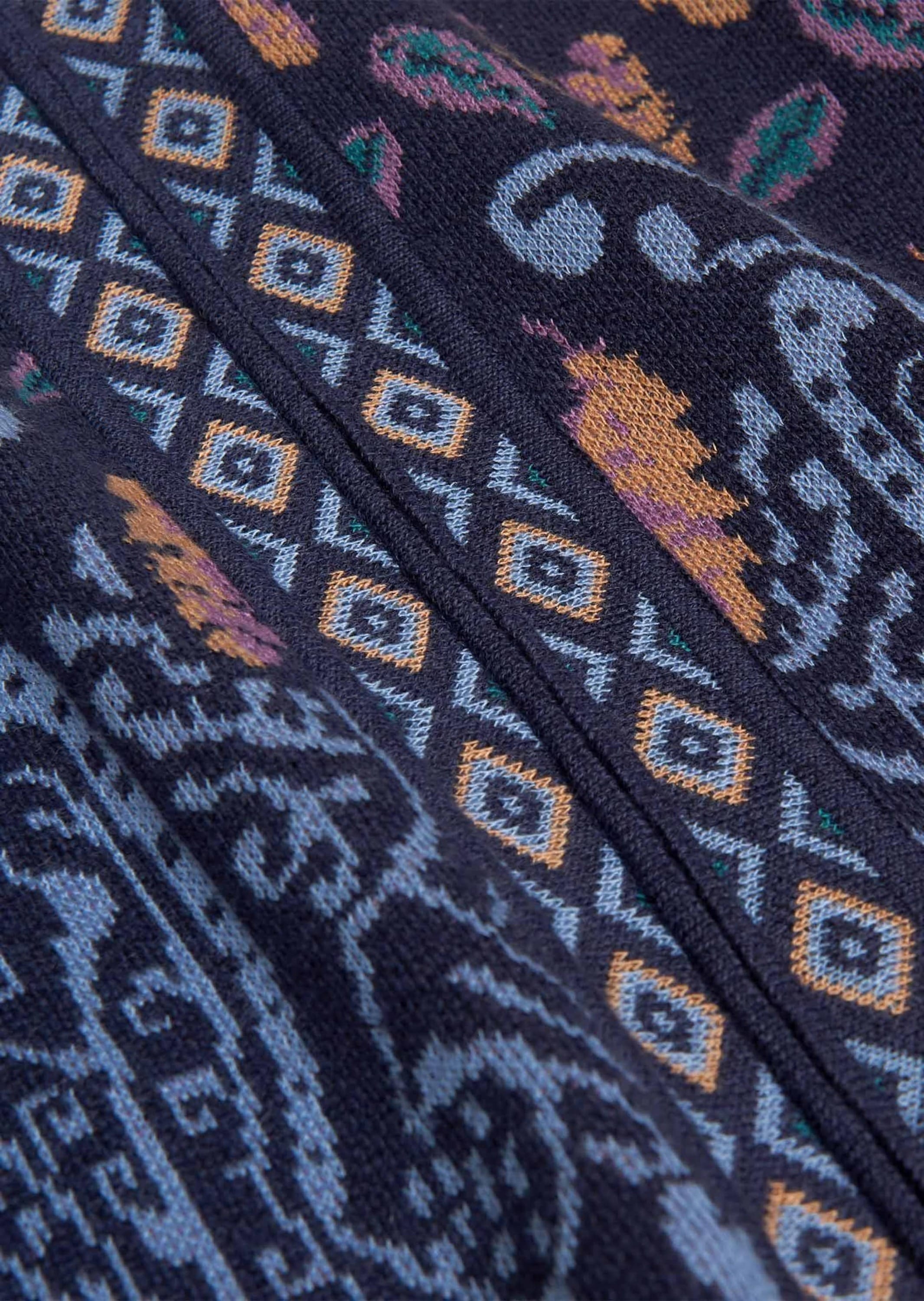 GOLDNER Strickjacke »Langarm Jacquardjacke, Paisley-Muster« Ohne