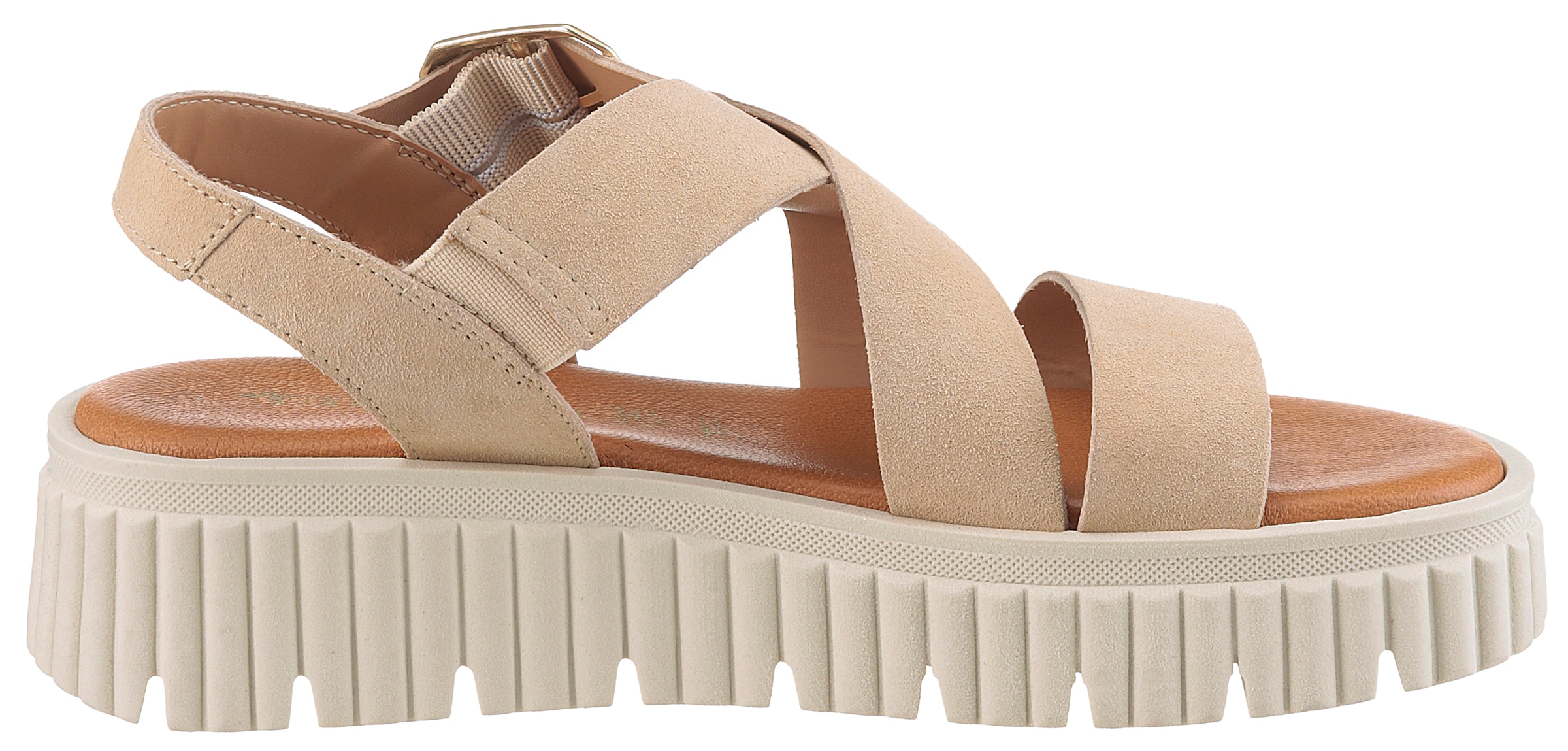 Tamaris Sandalette  , Plateau, Riemchensandale, Sommerschuh mit Touch It-Ausstattung