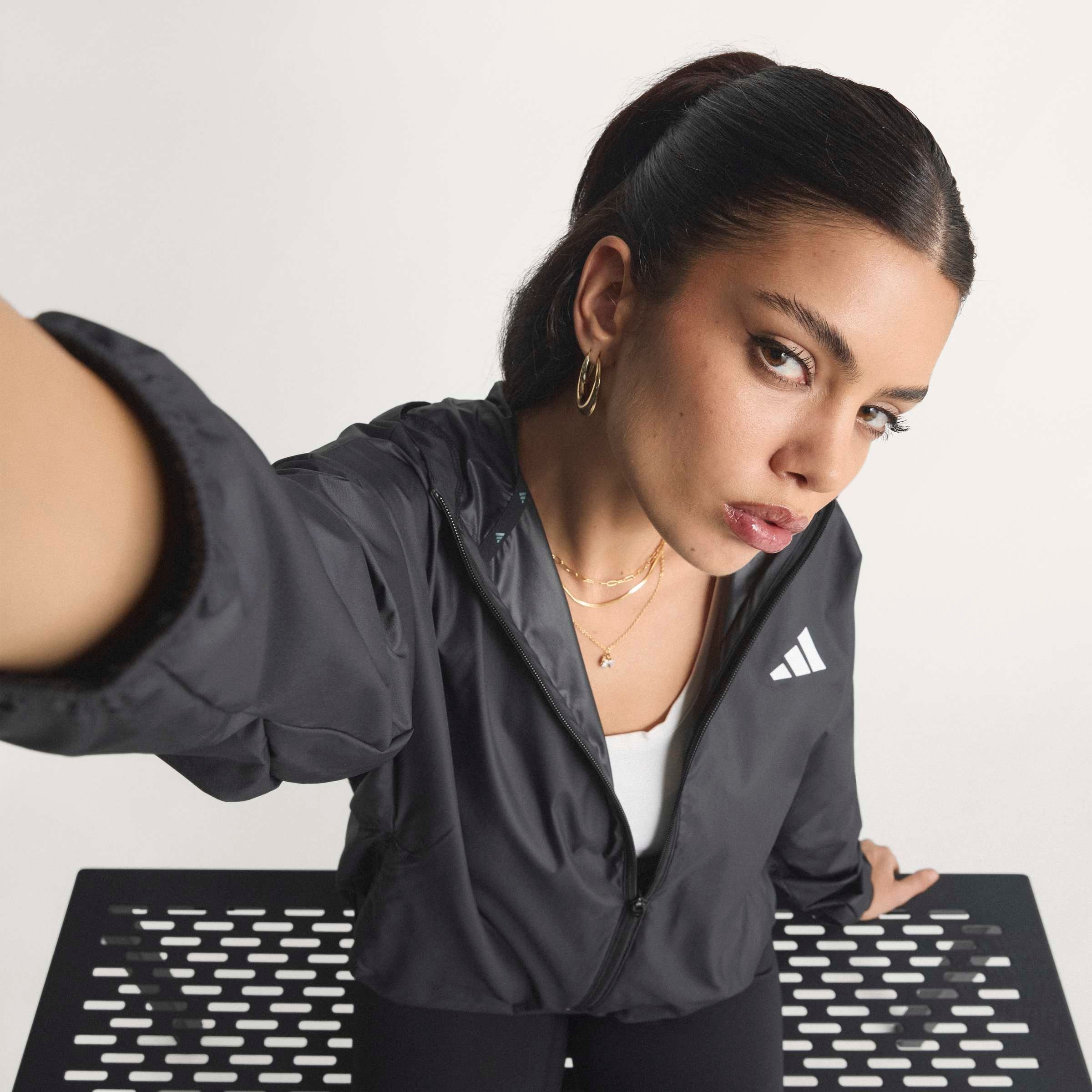 adidas Performance Windbreaker »HYPERGLAM 3-STREIFEN WINDBREAKER«