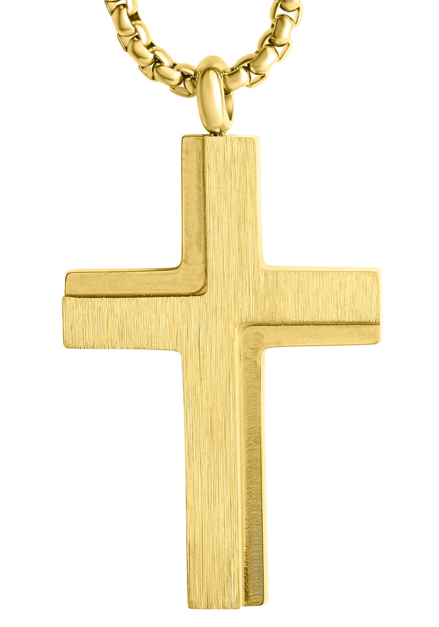 Firetti Kette mit Anhänger "Schmuck Geschenk Kreuz"