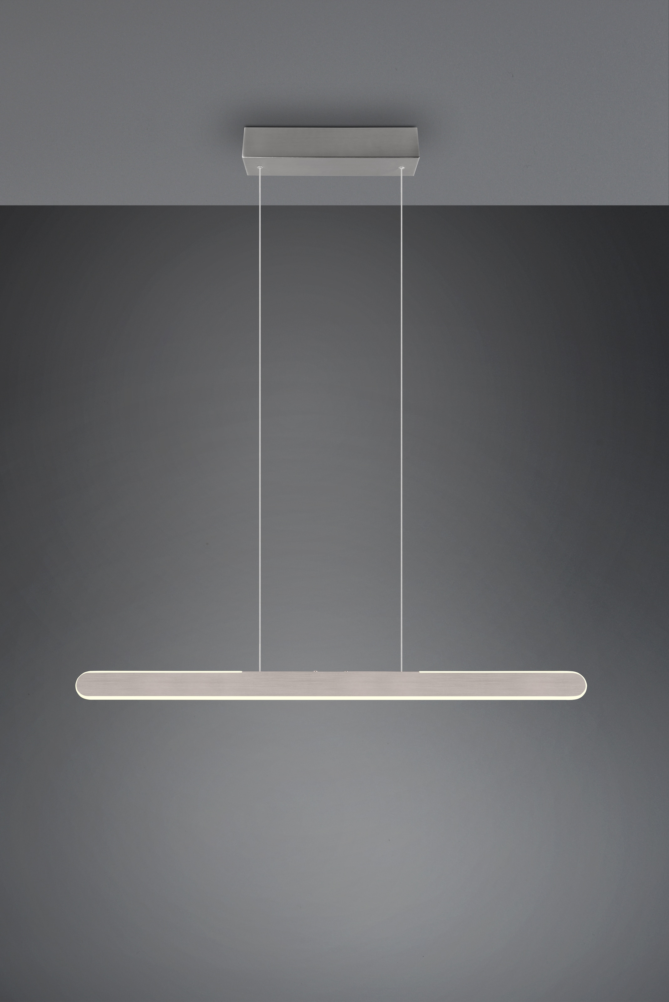 TRIO Leuchten LED Pendelleuchte »HELIOS, bis 150 cm höhenverstellbare LED Hängelampe 28W 3300 Lumen« LED-Board 1 Stk. warmweiß - kaltweiß CCT warmweiß-kaltweiß 2700-6500K, dimmbar Touch Sensor, up+down light