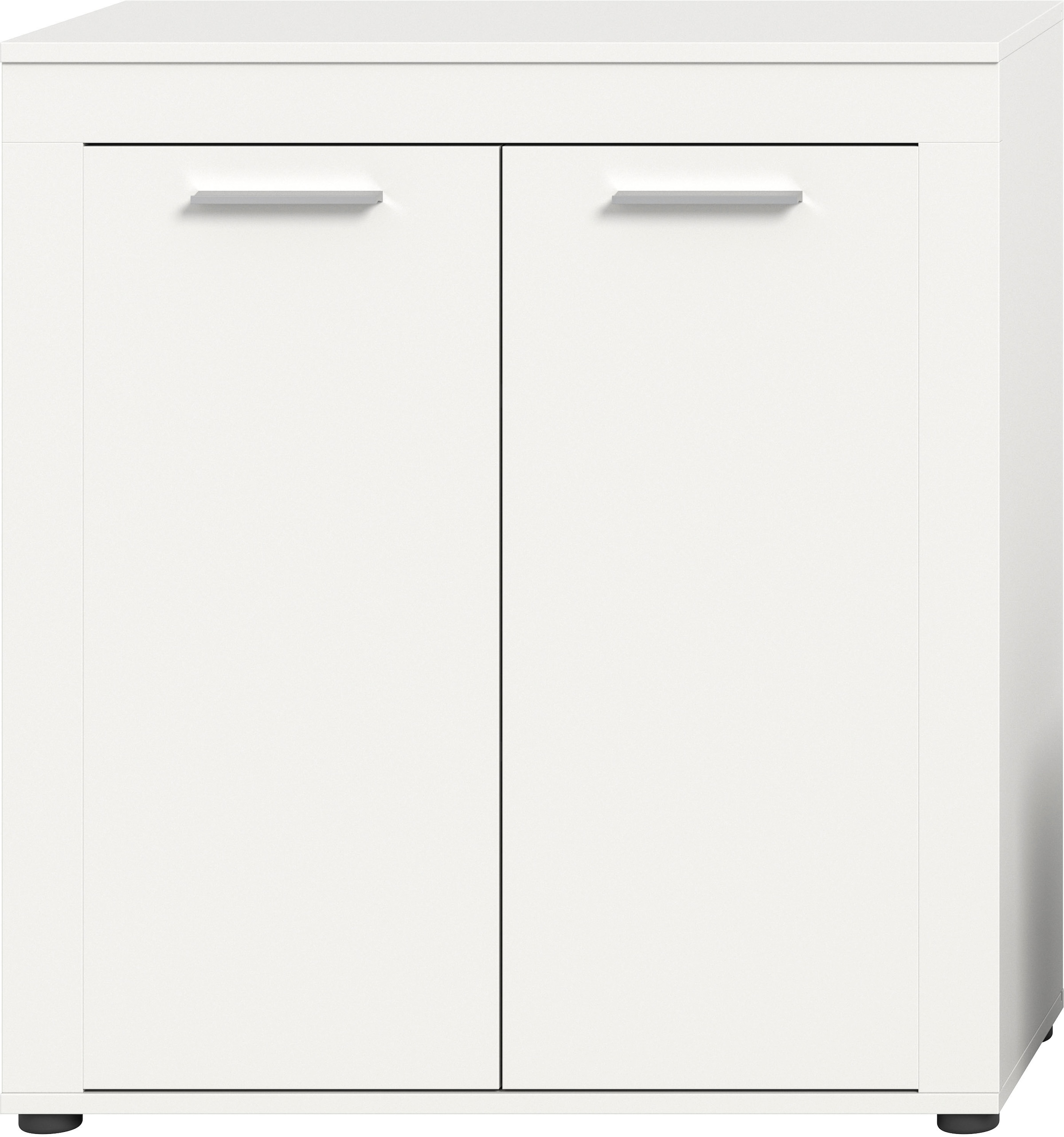 INOSIGN Highboard »Aosta, Höhe 88 cm, in verschiedenen Farbausführungen«, mit 2 Türen und 3 Fächern, Wohnzimmer, Kommode, Schrank