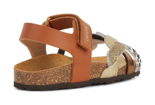 Geox Sandale »J ADRIEL GIRL B«, Sommerschuh, Klettschuh, Sandalette, mit Klettverschluss