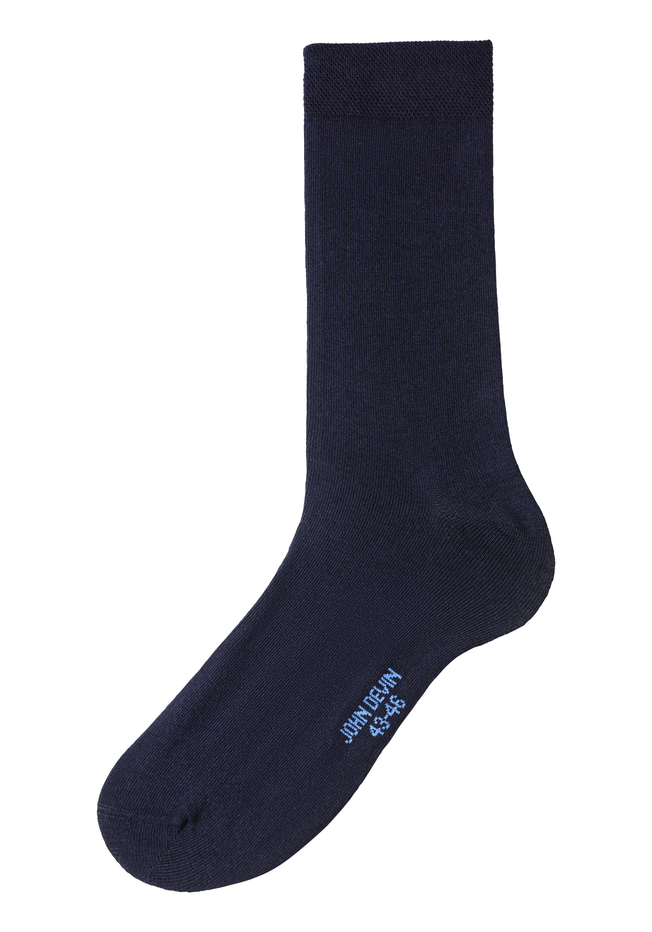 John Devin Businesssocken, (Packung, 3 Paar), mit längerer Schaftlänge, verpackt in einer Box