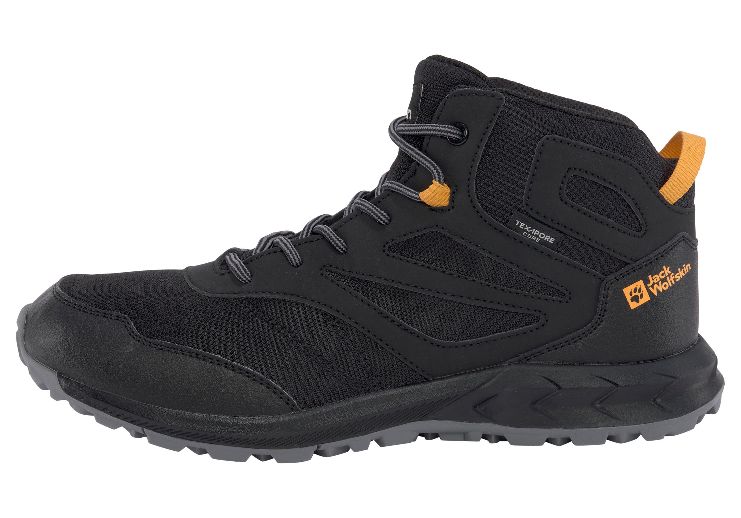 Jack Wolfskin Wanderschuh »WOODLAND TEXAPORE MID K«, wasserdicht