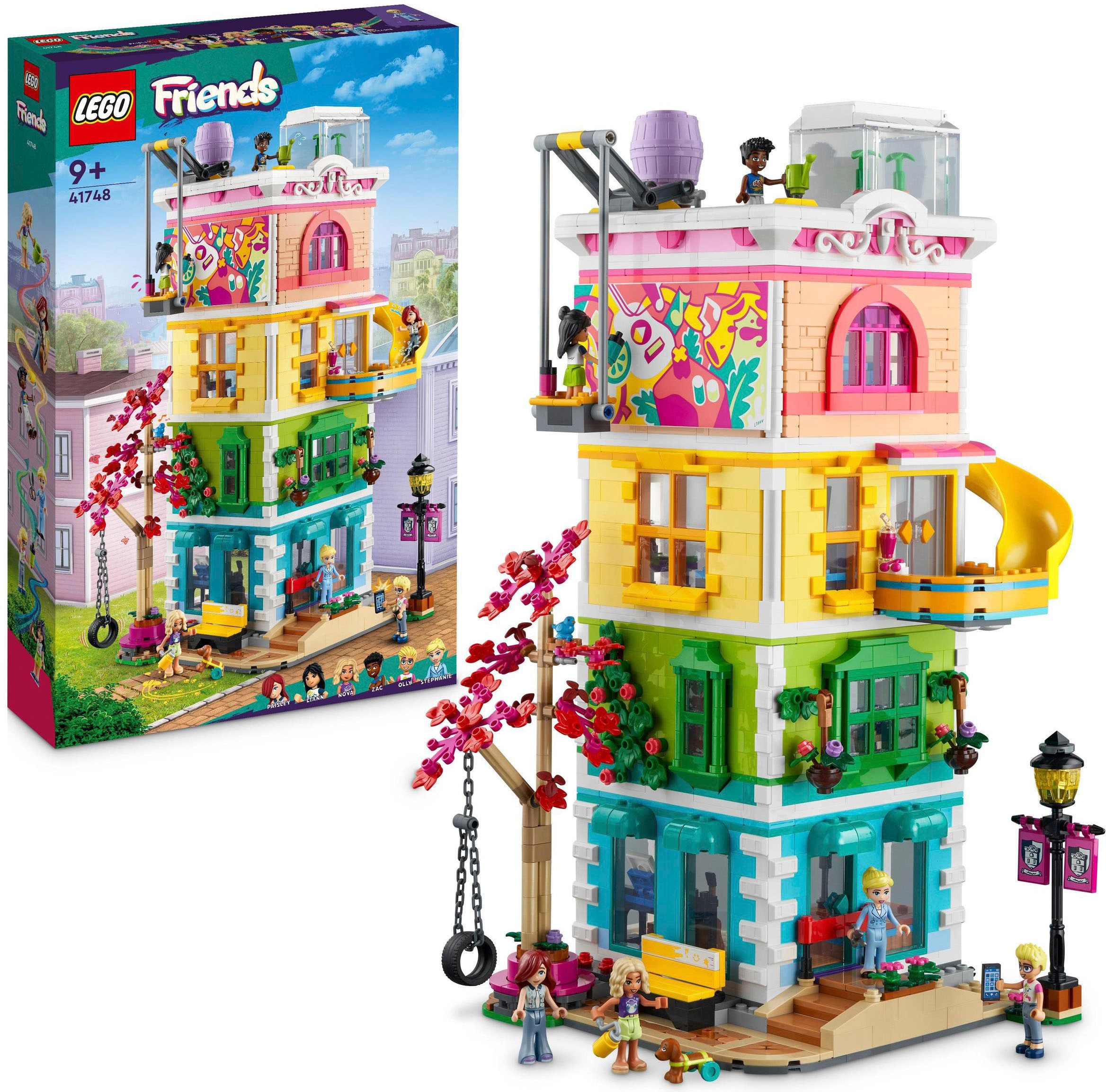 Konstruktionsspielsteine »Heartlake City Gemeinschaftszentrum (41748), LEGO® Friends«,...