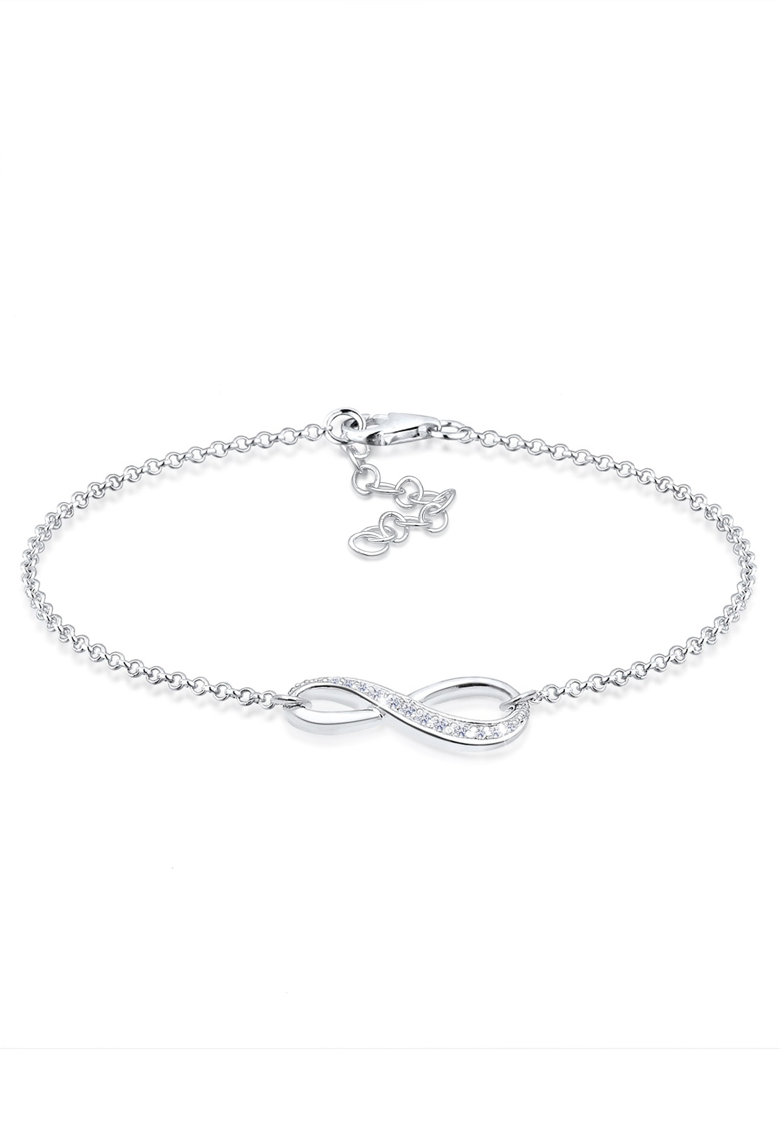 Armkette »Armband Infinity Symbol Endlos Zirkonia 925 Silber«