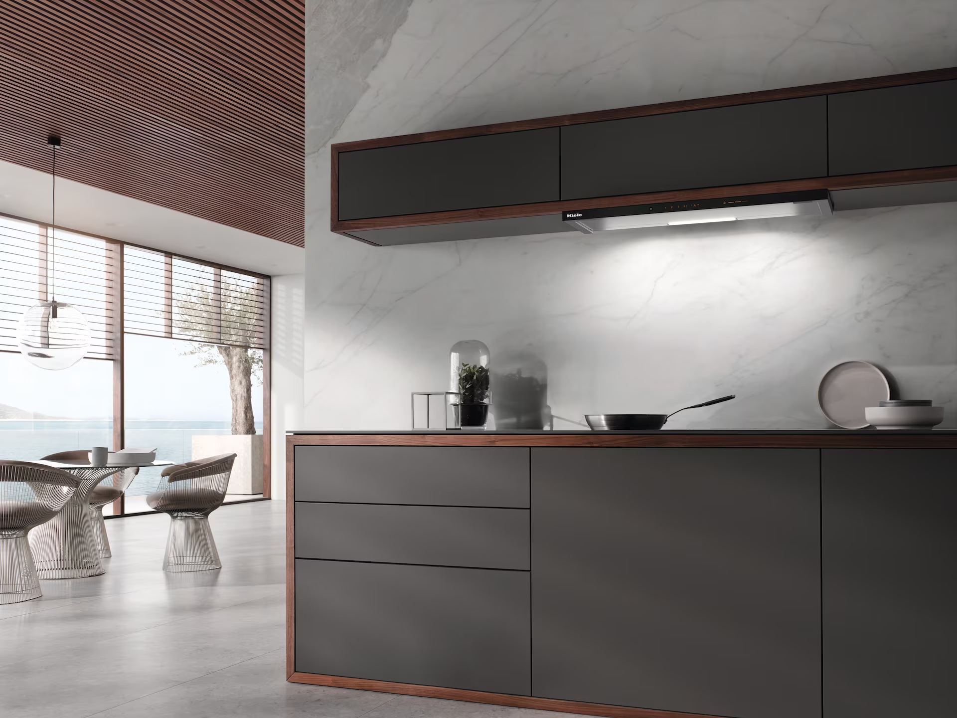 Miele Flachschirmhaube »DAS 4931 Obsidianschwarz, 125 Edition«