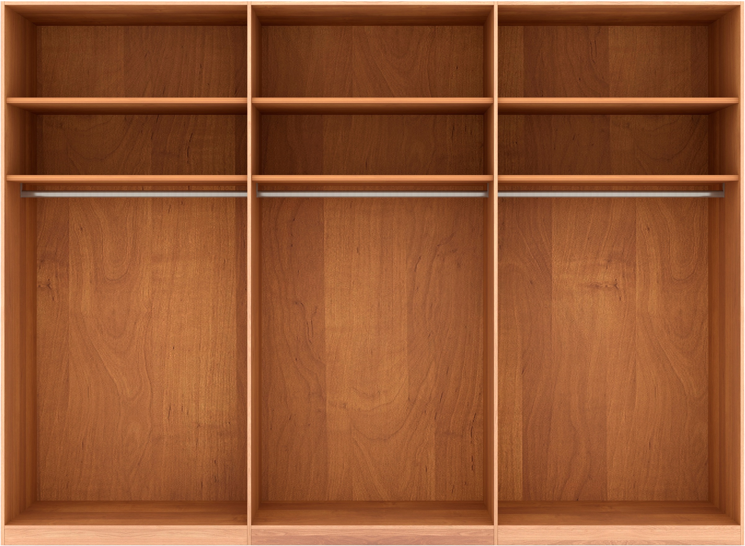 Musterring Drehtürenschrank »Sorrent, Kleiderschrank, Schrank, teilmassiv Eiche«, (mit Türdämpfern, in 5 Breiten & 2 Höhen, extra Böden, MADE IN GERMANY), Türen Eiche massiv oder als Parsol-Bronze-Spiegel, verschiedene Maße