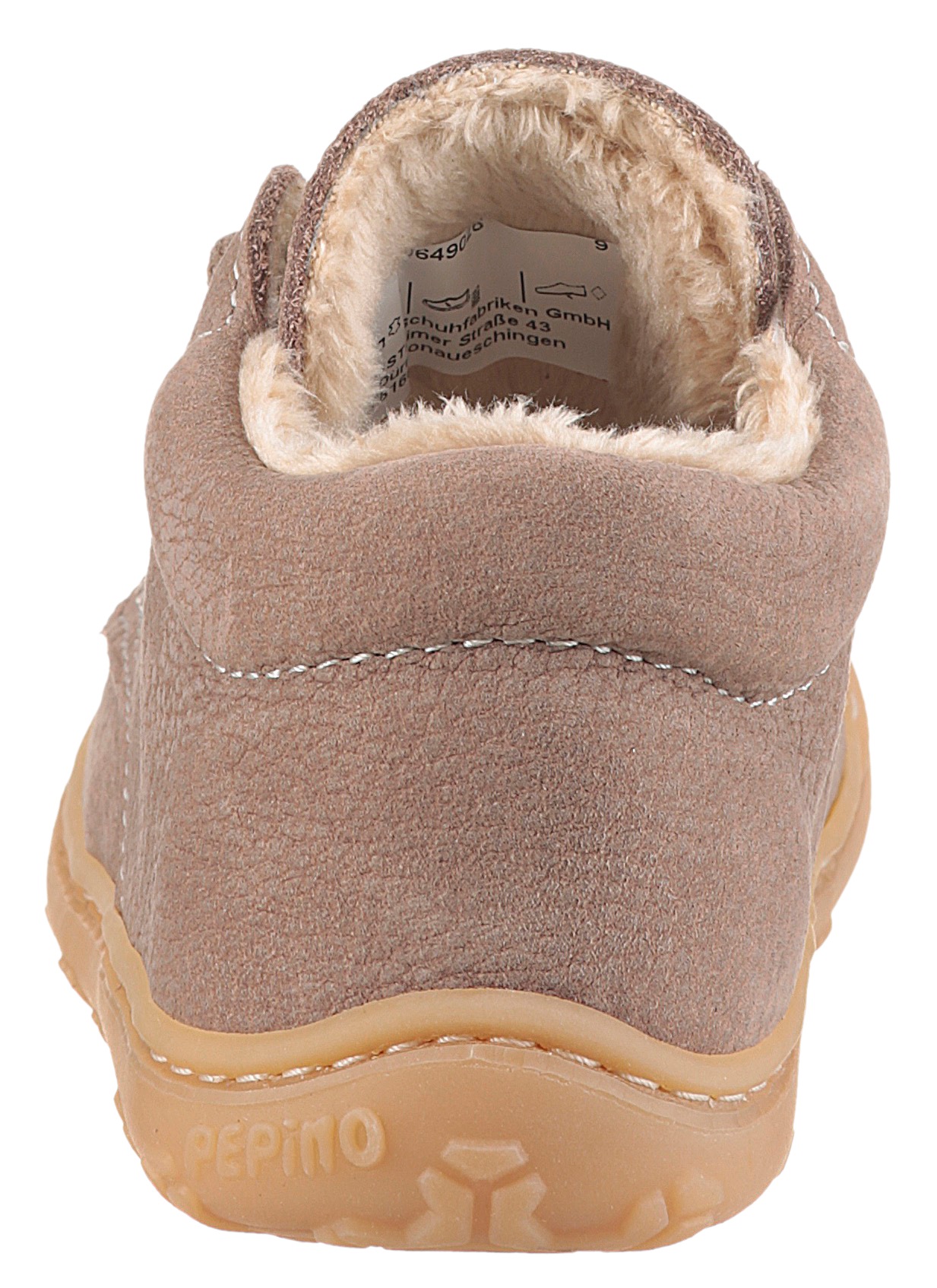PEPINO by RICOSTA Lauflernschuh »Corany WMS: normal«, Babyschuh mit Warmfutter, Größenschablone zum Download