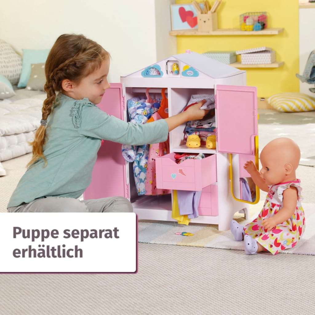 Baby Born Puppenkleiderschrank »mit Wetterente«