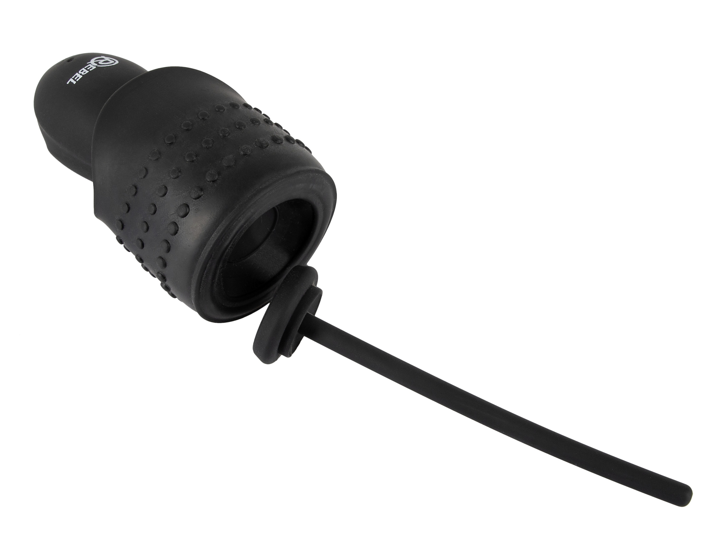 REBEL Masturbator »Masturbator mit Vibration Glans Masturbator with 3 attachable Dilators«