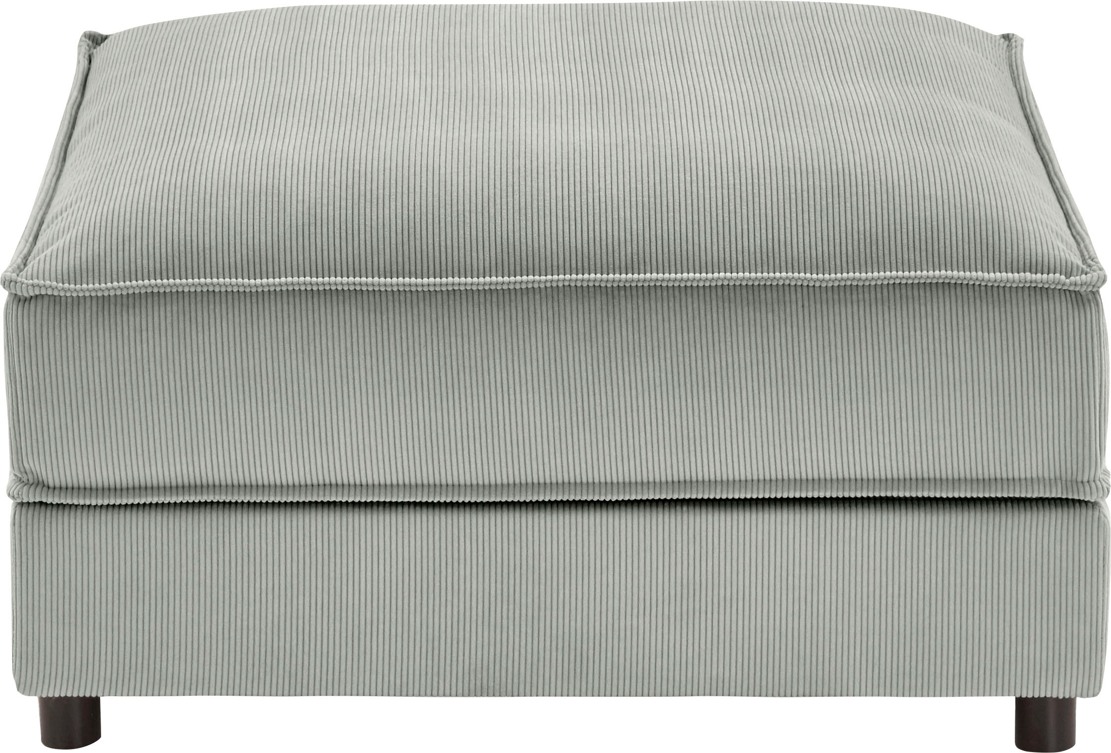 ATLANTIC home collection Hocker »Valan«, mit Cord-Bezug, frei stellbar