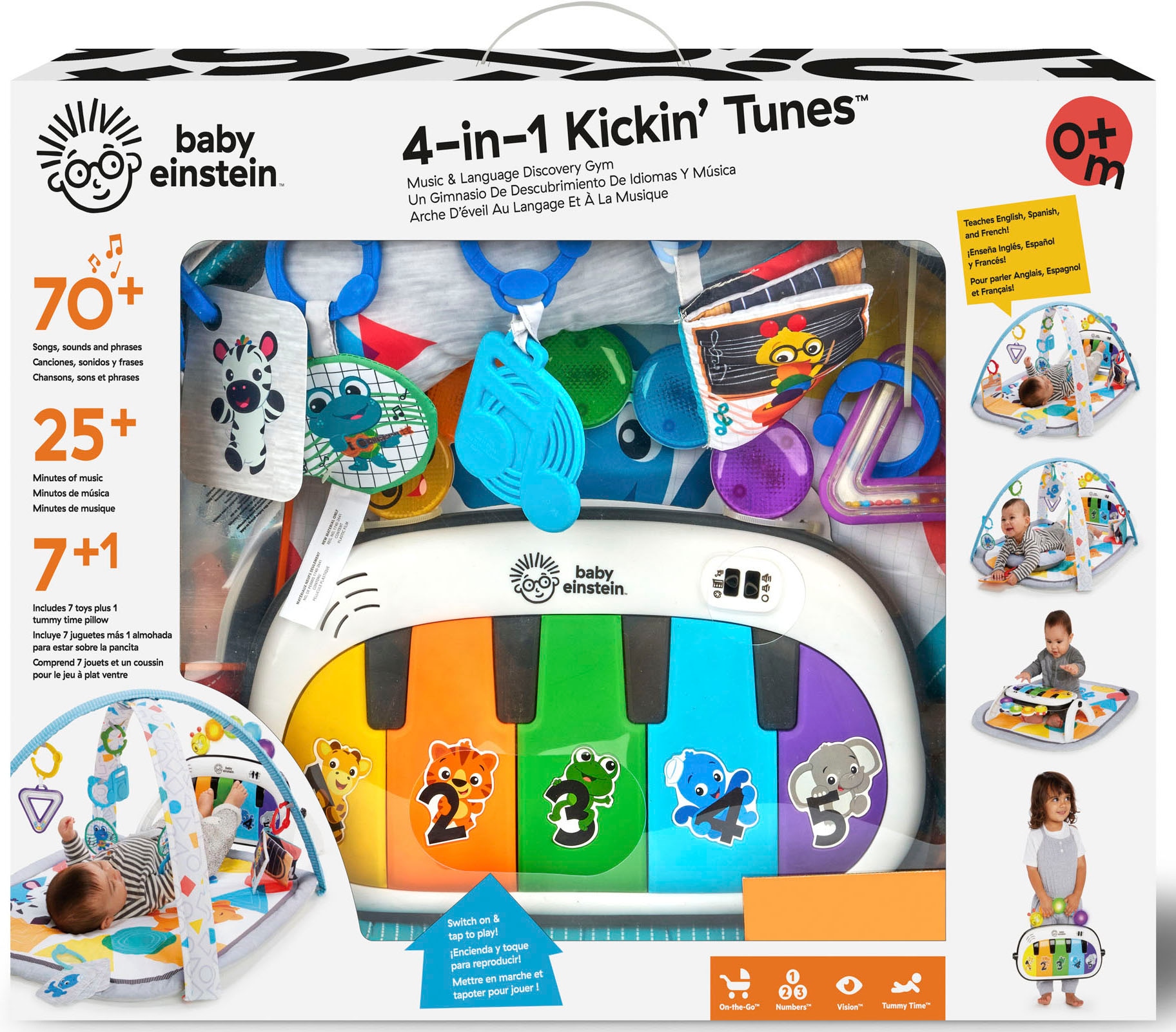 Baby Einstein Spielbogen »4-in-1 Spieldecke Kickin' Tunes«, mit Sound bei