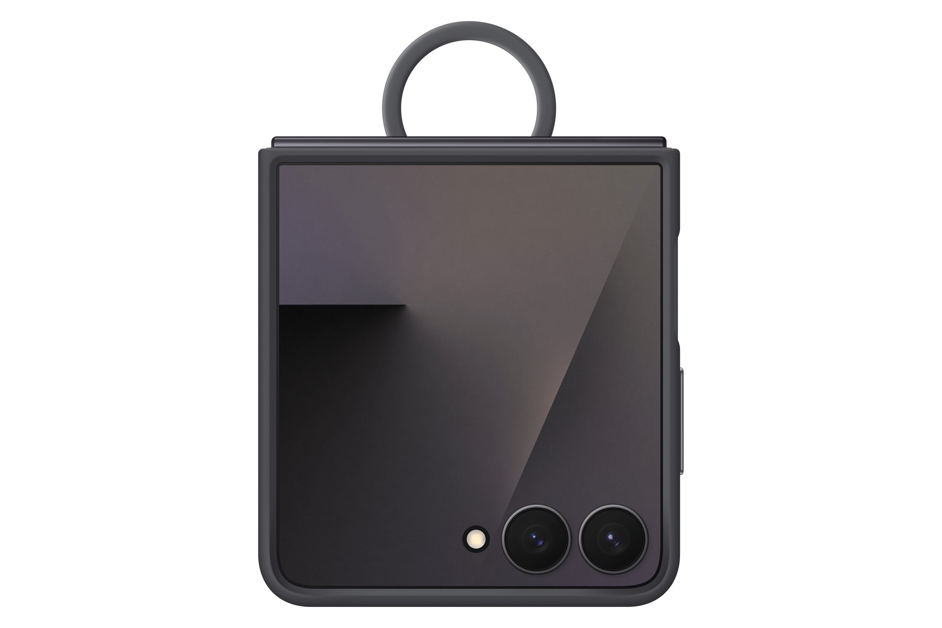 Samsung Handyhülle »Ring Case (Silicone) für Samsung Galaxy Z Flip7«, Samsung Galaxy Z Flip7, Backcover, Schutzhülle, Handyschutzhülle, Case, Schutzcase, stoßfest