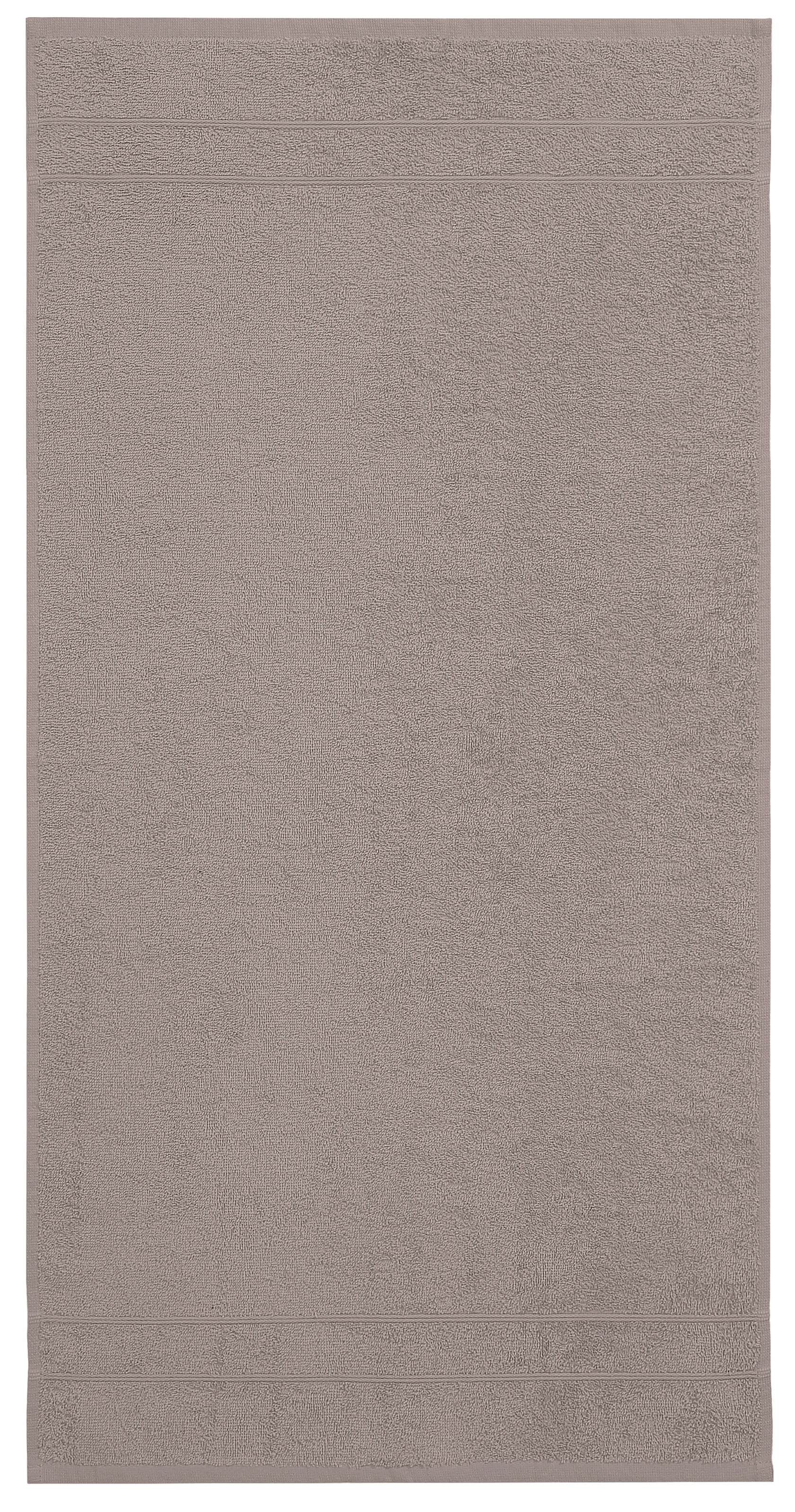 OTTO home Handtuch Set »Inga, 8 tlg. Handtuch-Set 50x100cm« Handtücher mit feiner Bordüre, 100% Baumwolle, einfarbig, weich