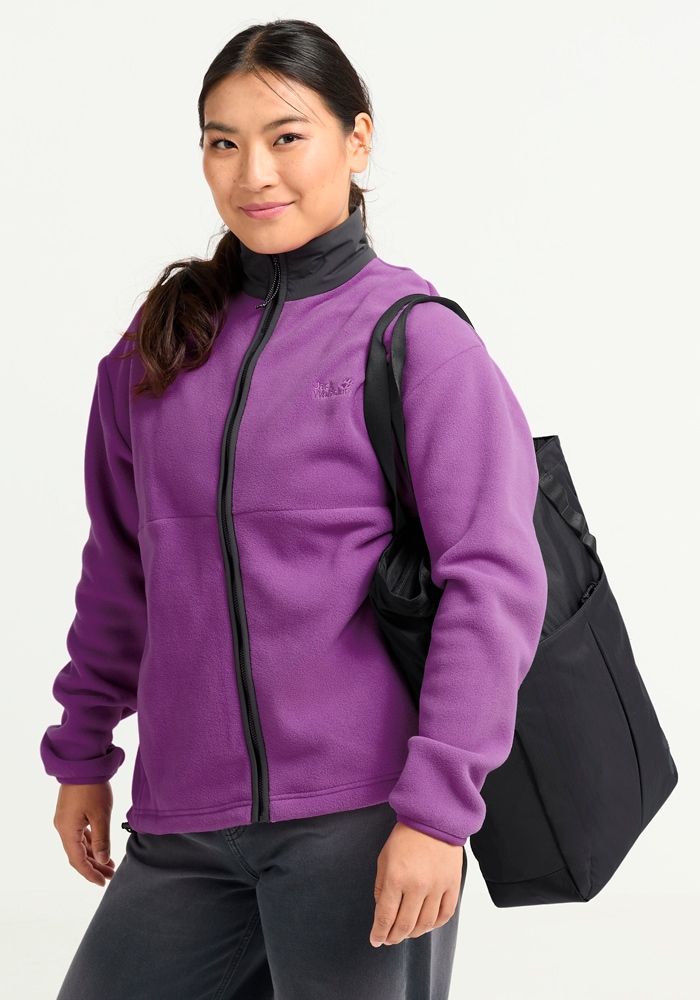Jack Wolfskin Schultertasche »ZOYA 2IN1 TOTE« aus Polyamid, mit Polyesterfutter, sportlicher Stil