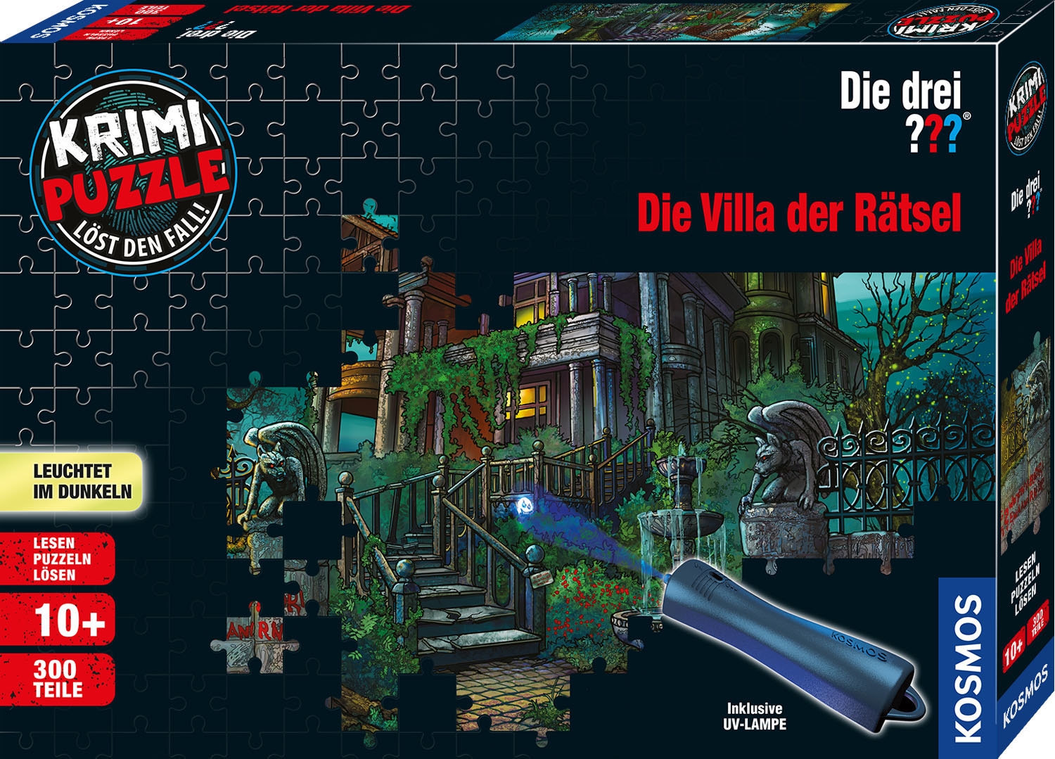 Kosmos Puzzle »Krimipuzzle Die drei ??? Die Villa der Rätsel«, Made in Germany kaufen