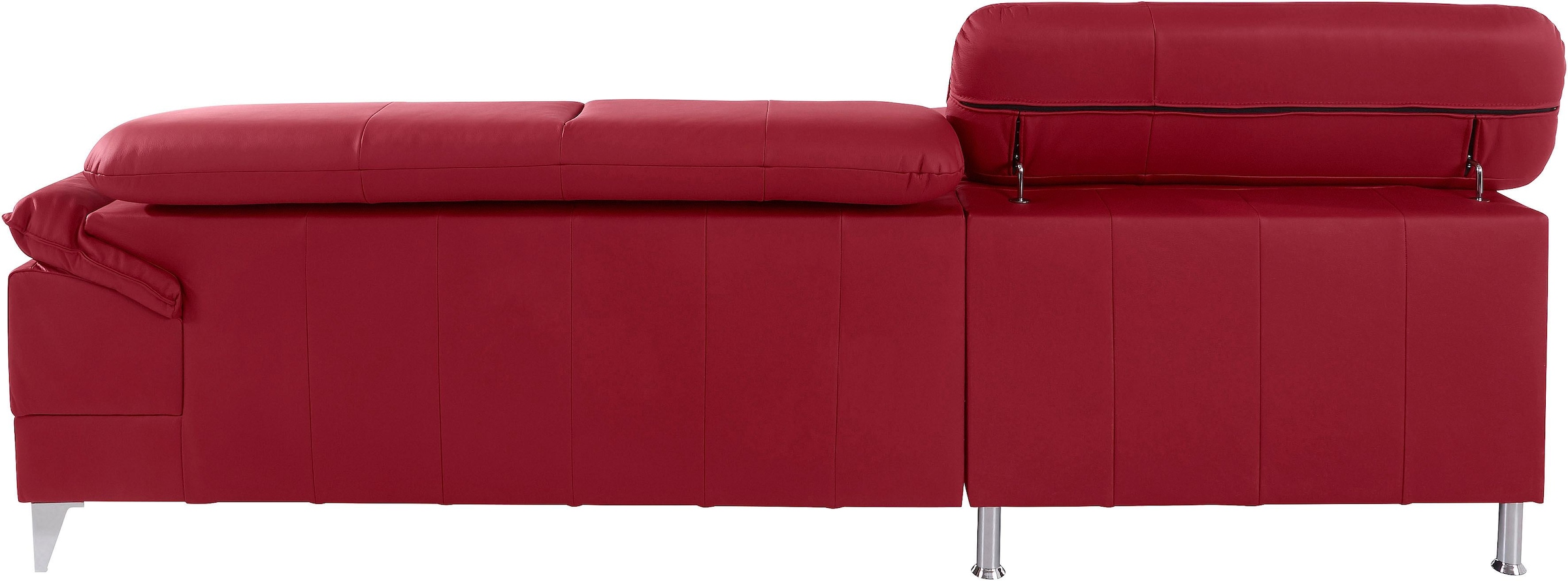 COTTA Ecksofa »Caluso L-Form«, mit Kopfteilverstellung, wahlweise mit Bettfunktion & Bettkasten